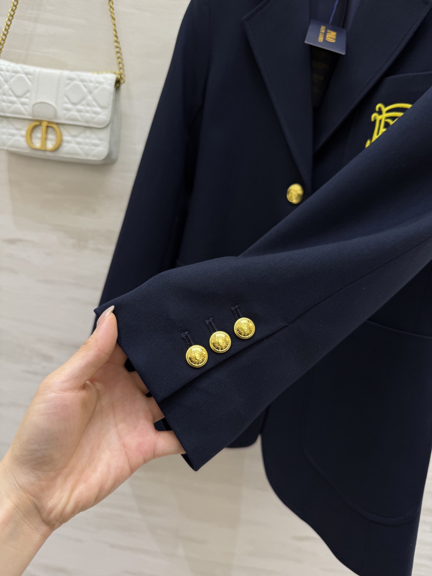 #POLO拉夫劳伦经典款 西装外套 太爱了！可以封神的西装！又飒又美！人手必备！版型太绝了！修身显腰身的