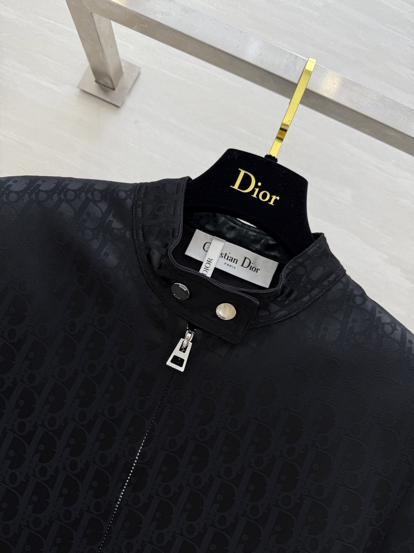 #DIO♡提花醋酸夹克外套 时髦高级 定制进口提花醋酸面料 立体剪裁版型 高品质 现货首发size：36