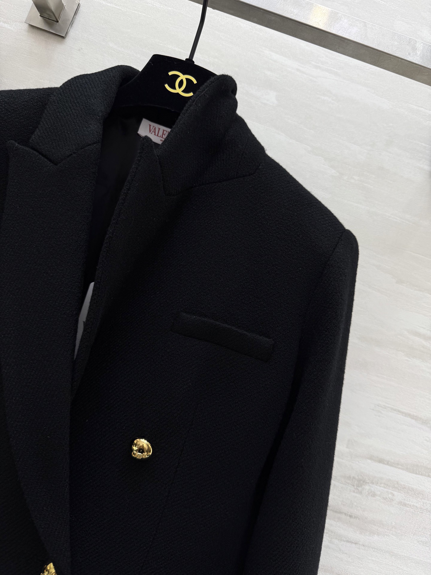 #Valentin♡新款 绵羊毛西装外套 高品质定制 现货首发size：S/M/L/XL（M码肩宽：40