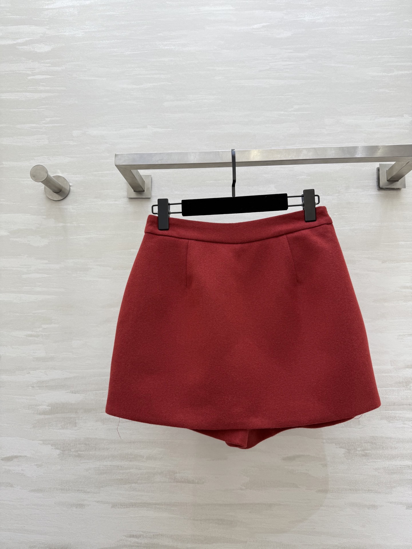 #Prad♡新款羊毛裤裙 俏皮时髦 内里防走光安全裤设计 立体剪裁版型 高品质定制 现货首发size：S