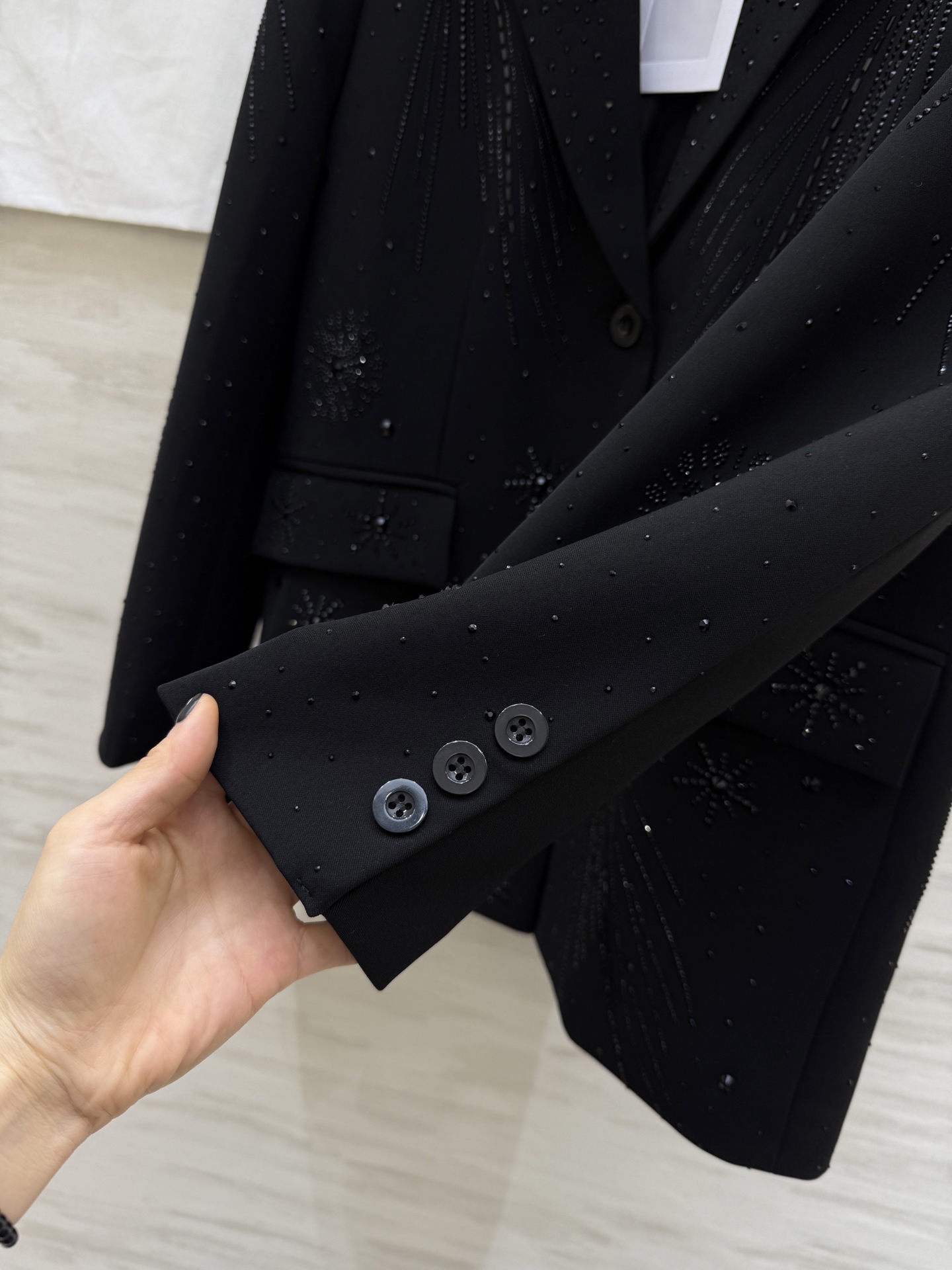 #Chane♡²⁶新款 满天星西装外套 高品质定制 现货首发size：S/M/L/XL（M码肩宽：42，