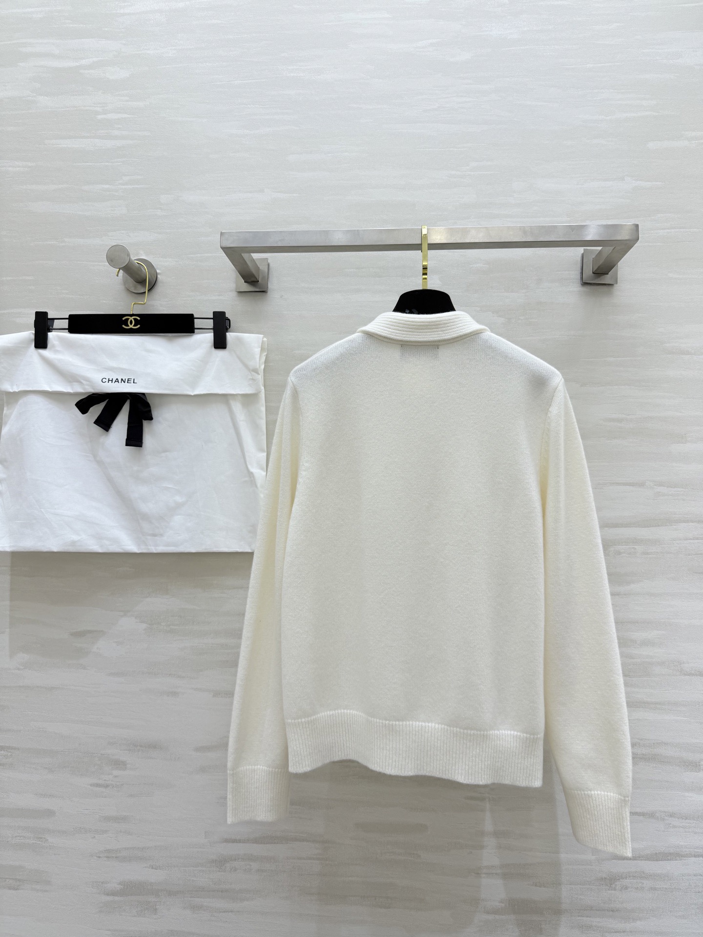 #Chane♡新款 温柔千金风 羊绒上衣 高品质定制 现货首发size：36/38/40（38码肩宽：4