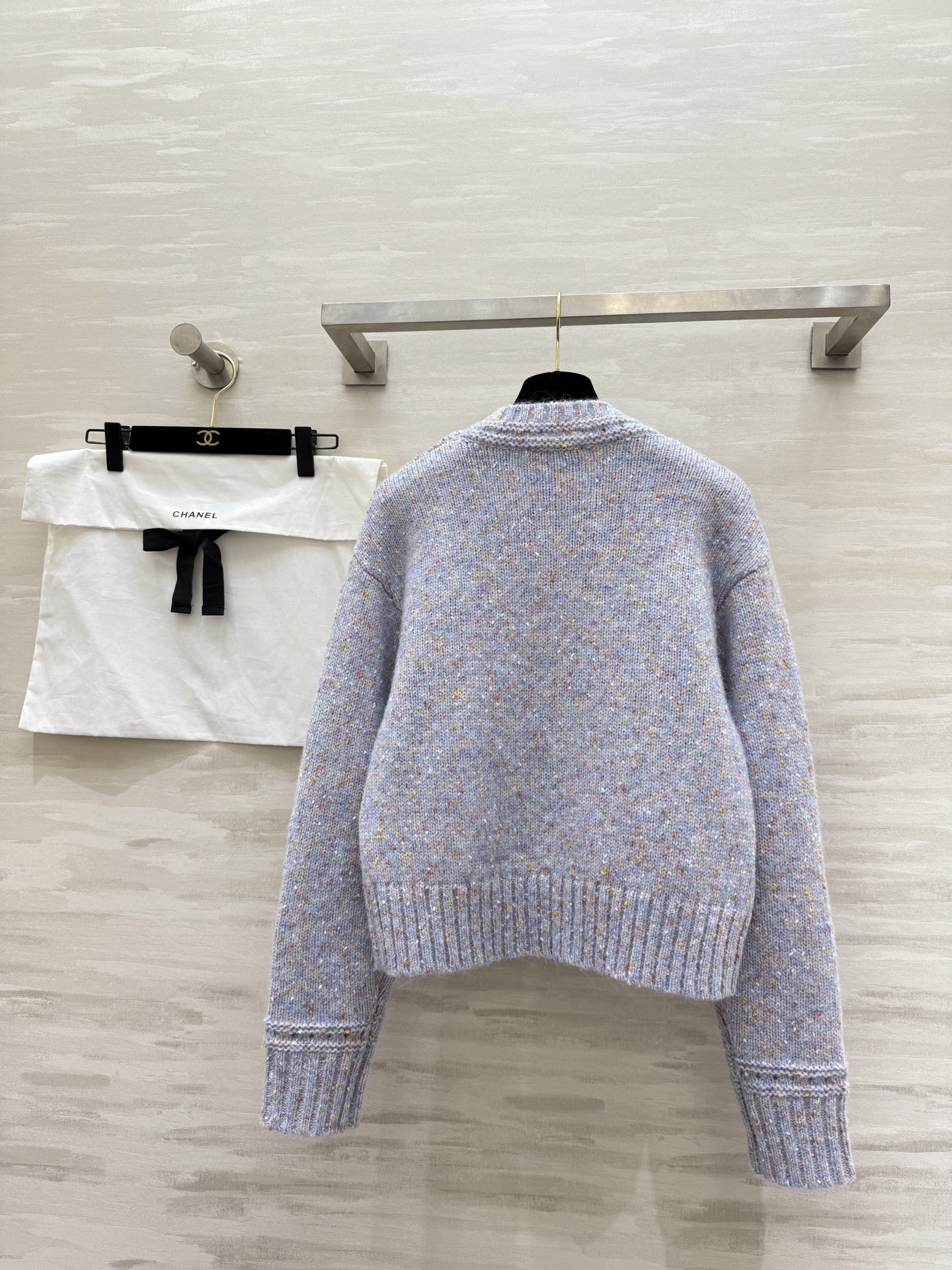 #Chane♡新款 羊绒套头毛衣 高品质定制 现货首发size：36/38/40（38码肩宽：50，胸围