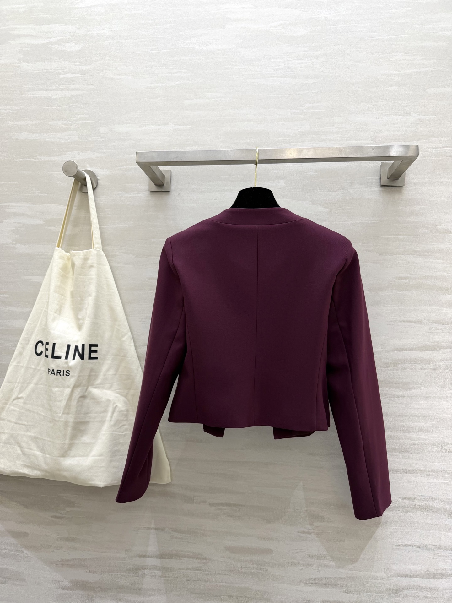 #Celin♡²⁶早春新款 双排金扣外套 高品质定制 现货首发size：S/M/L/XL（s码肩宽：38