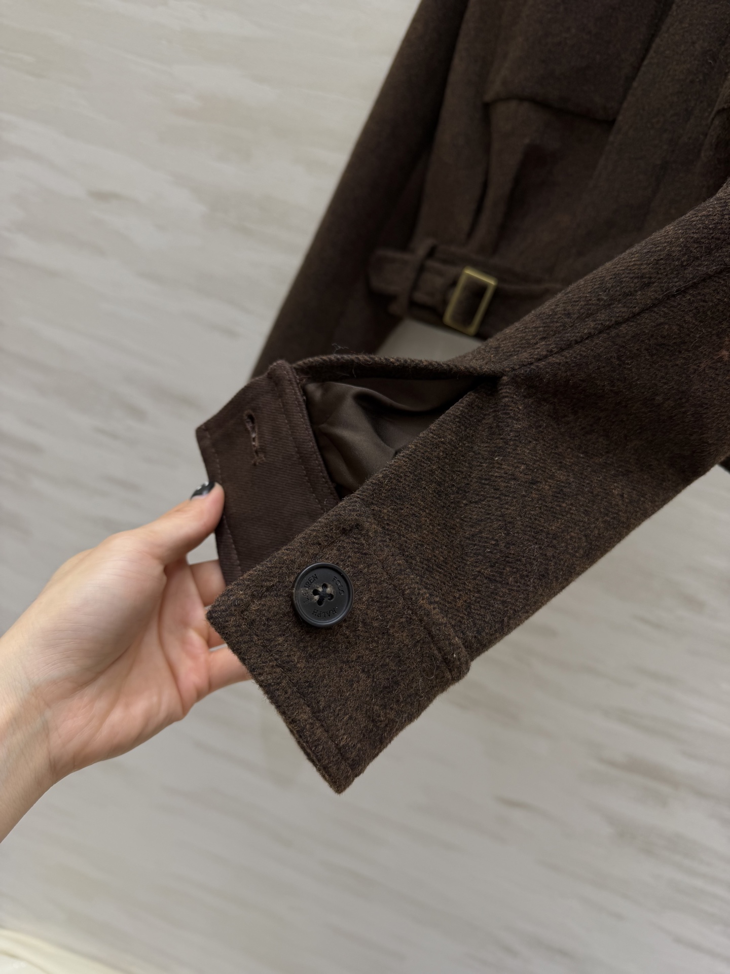 #RalphLaure♡²⁶紫标系列 栗色系夹克外套 低饱和的温柔色调 自带温暖滤镜 短款外套搭配同色系