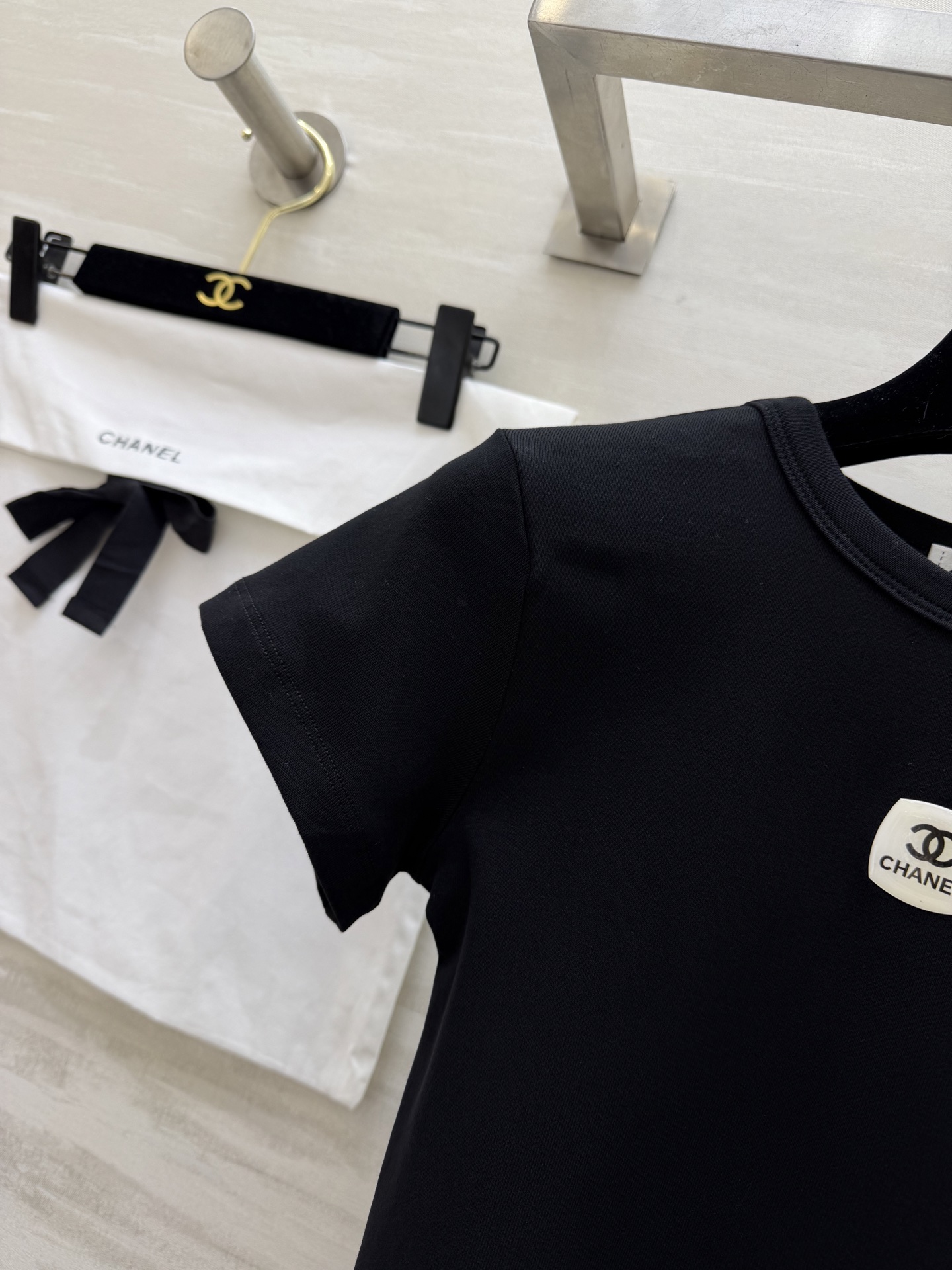 #Chane♡²⁶中古系列 短袖T恤 高品质定制 现货首发size：36/38/40（）