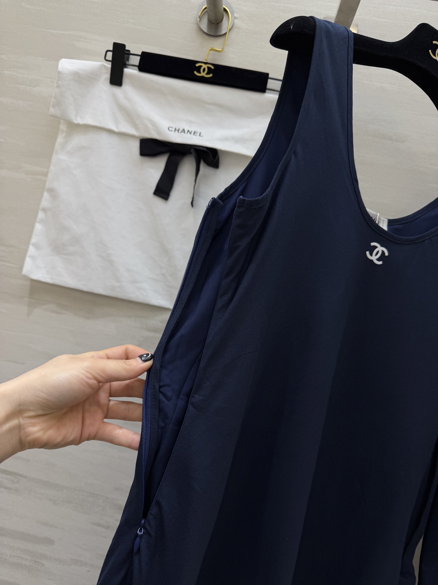 #Chane♡²⁶度假系列⛱️ 翻领棉麻衬衣➕无袖背心裙 高级时髦 定制亚麻质地 高品质 分开发售 si