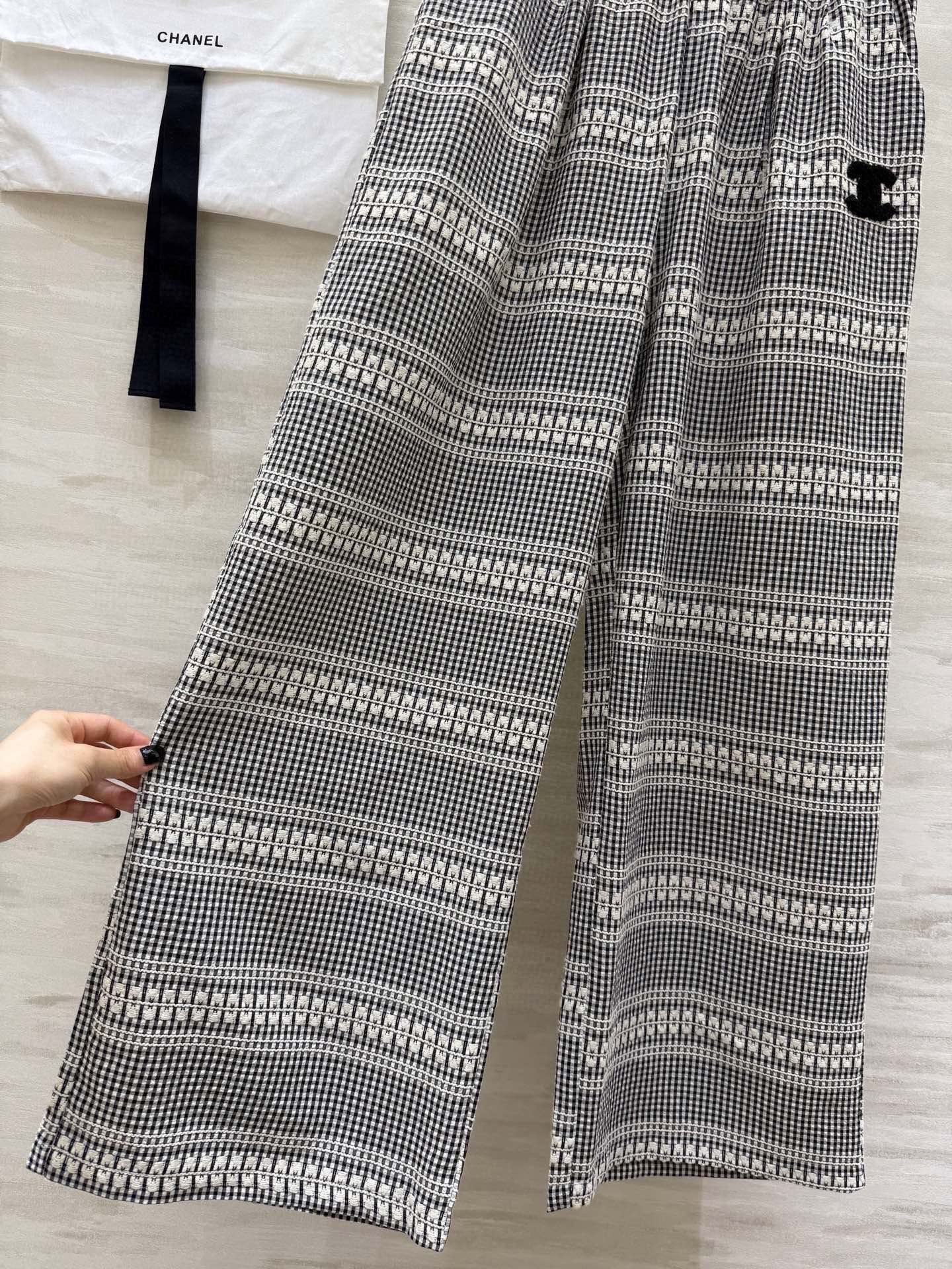 #Chane♡海岛丽丽 直筒休闲裤 高品质定制 现货首发size：36/38/40（38码弹力腰围：66