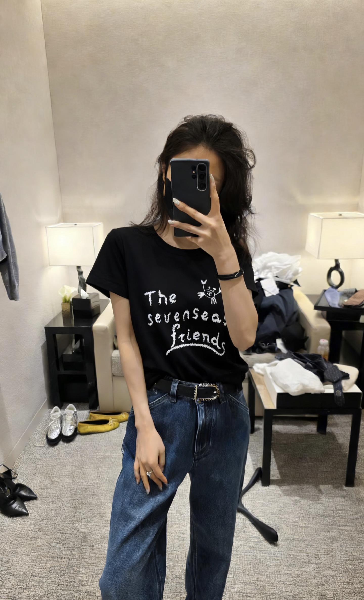 ✨Chane♡²⁶春夏新款 字母T恤｜把艺术感穿在身上✨「The sevenseas friends」字