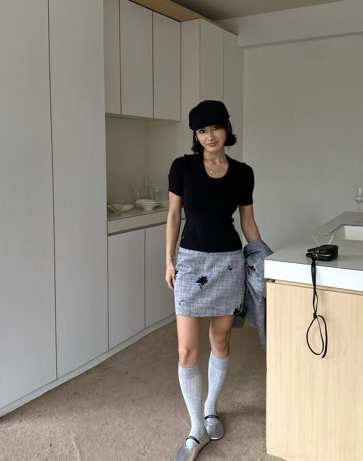 #BC新款 重工钉珠棉麻半裙 高品质定制 现货首发size：S/M/L（s码半裙腰围：70，裙长：36）