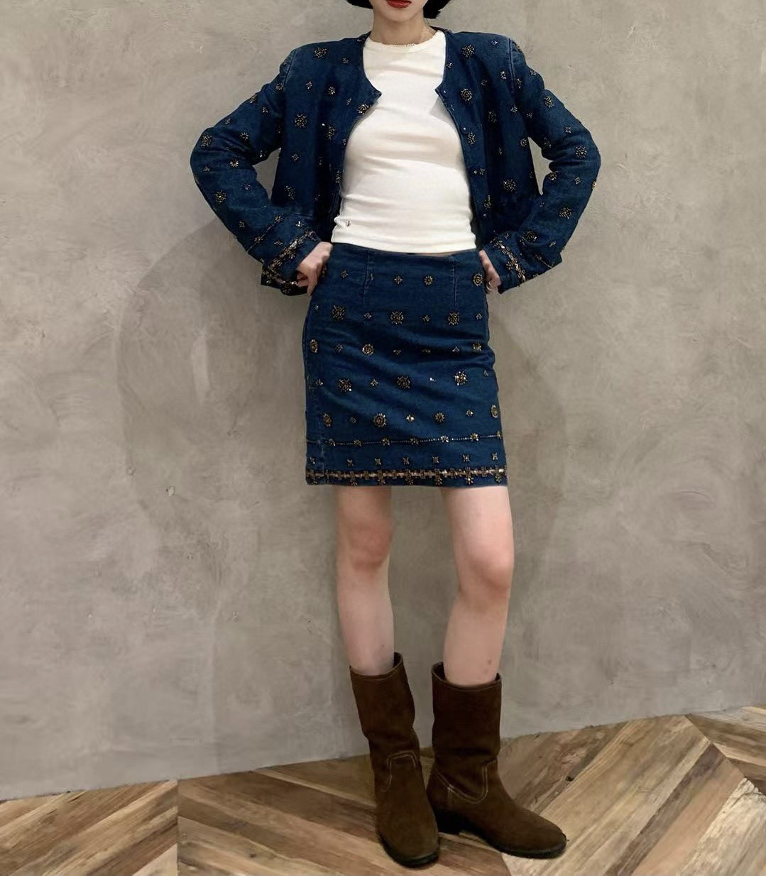 NO:735366,Jackets, skirts, skirts, jackets & coats,19860909外套,半裙,,skirts,jackets & coats,,Women's clothing