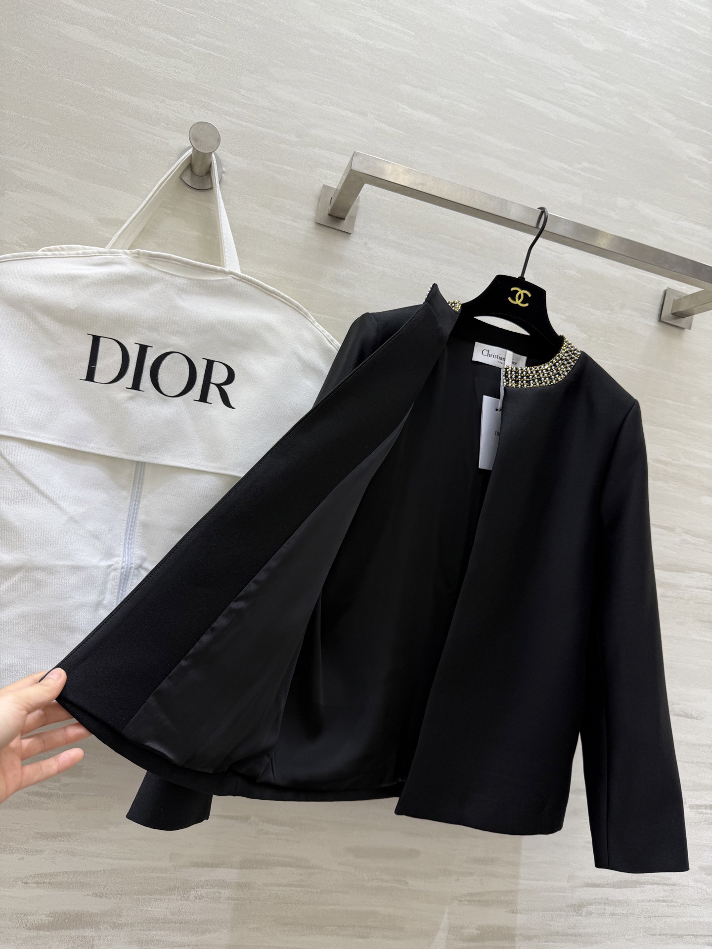 #DIO♡²⁶新款 丝毛外套 高品质定制 现货首发size：S/M/L/XL（M码肩宽：38，胸围：10
