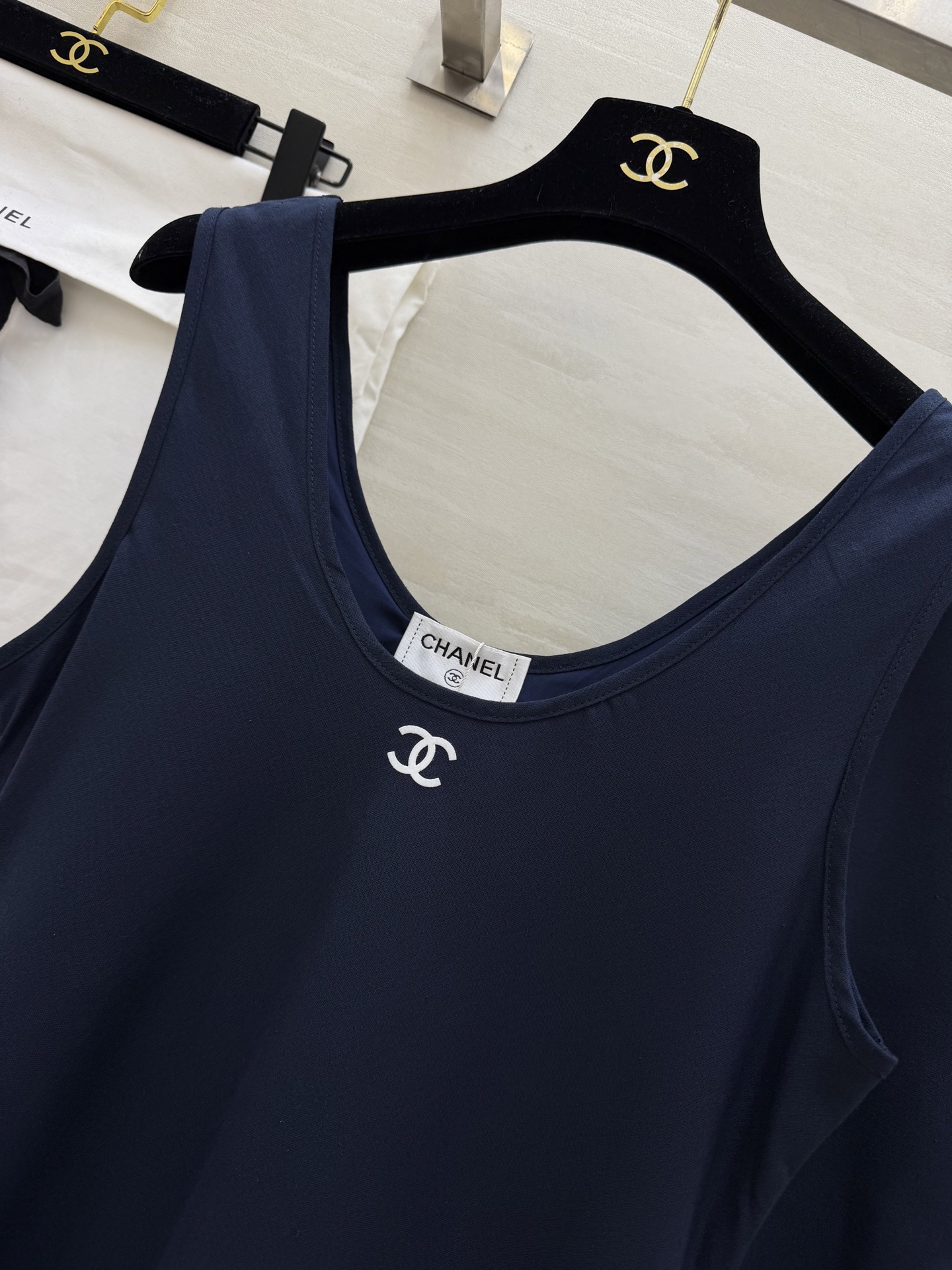 #Chane♡²⁶度假系列⛱️ 翻领棉麻衬衣➕无袖背心裙 高级时髦 定制亚麻质地 高品质 分开发售 si