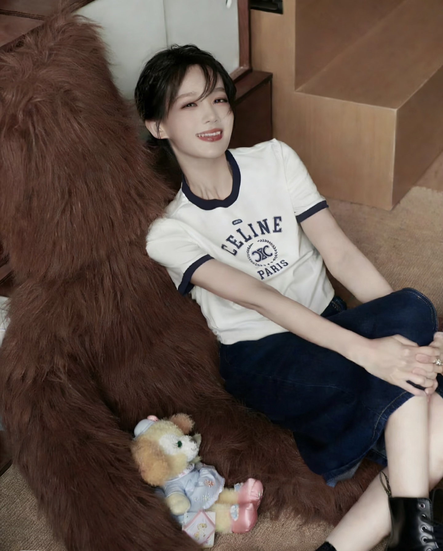 #Celin²⁶春夏新款 复古撞色T恤｜永不过时的法式经典 撞色包边勾勒利落线条 凯旋门印花低调又高级 