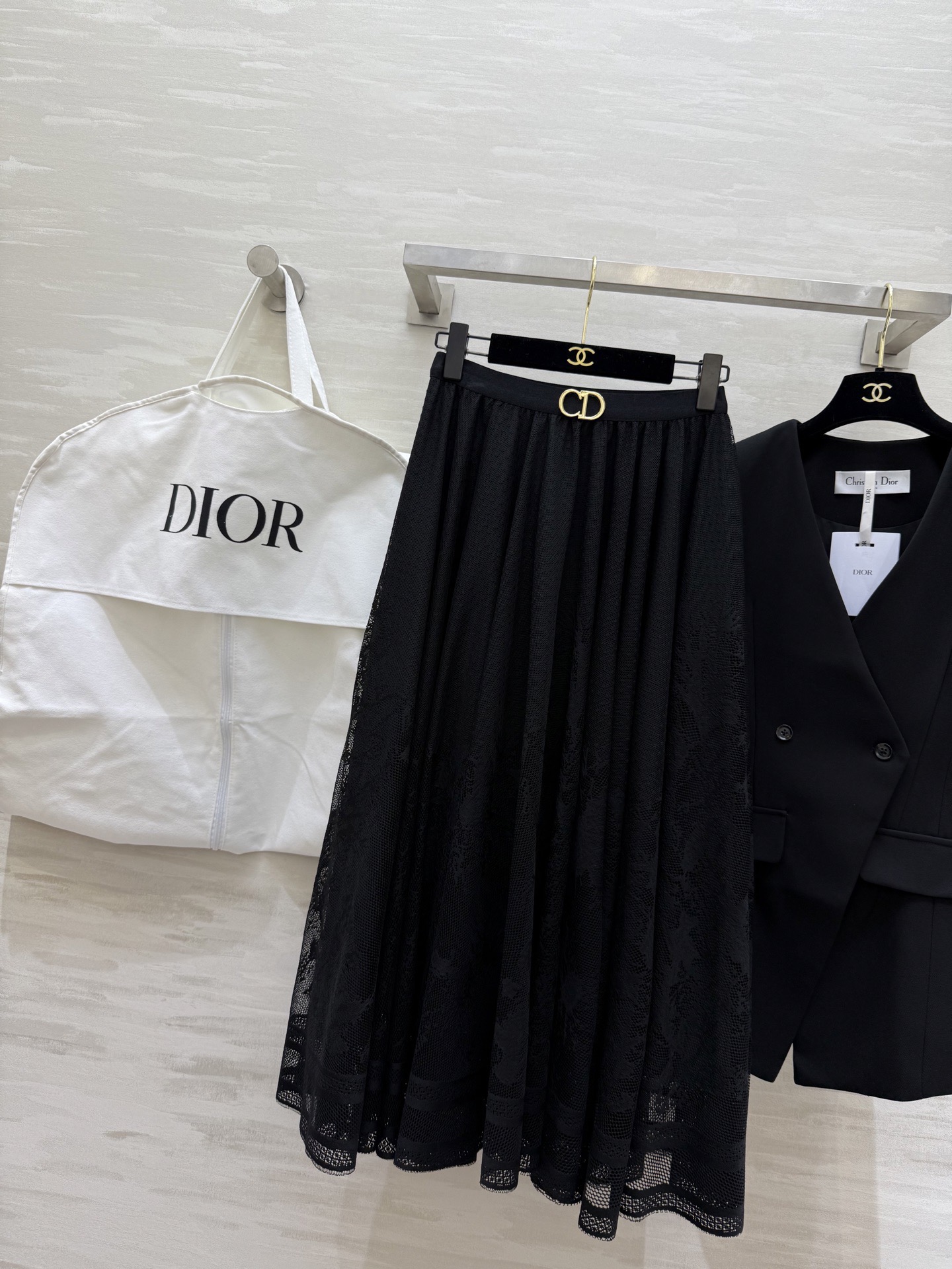 #DIO♡²⁶新款 马甲套装裙 优雅高级 高品质定制 现货首发size：S/M/L/XL（s码胸围：86