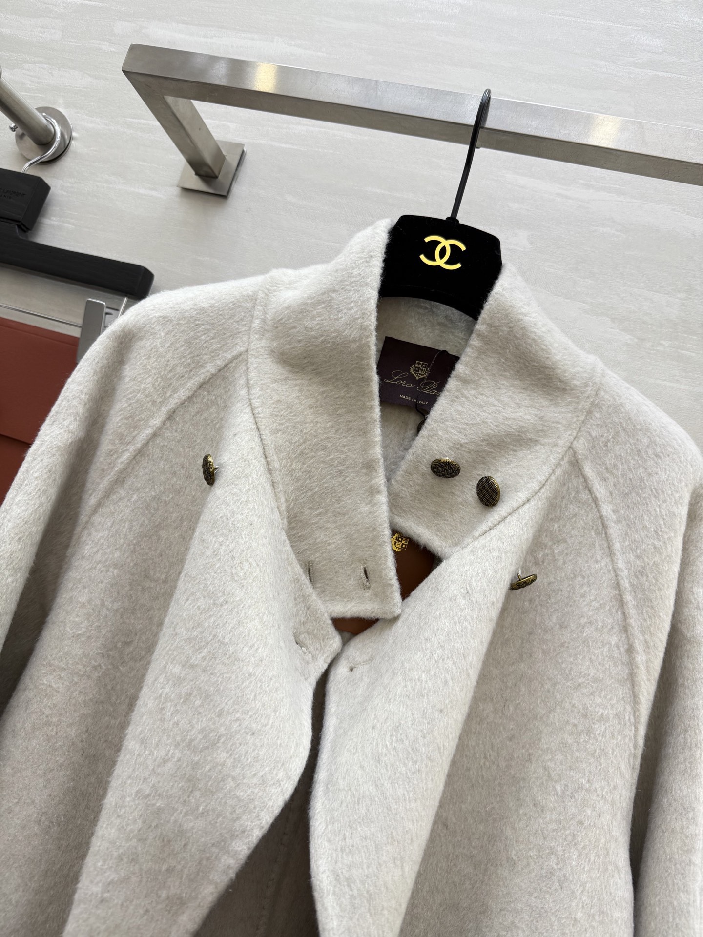 #Loro Pian♡🉐️389‼️‼️‼️阿尔巴卡羊驼毛双面呢大衣外套 高品质定制 现货首发size：