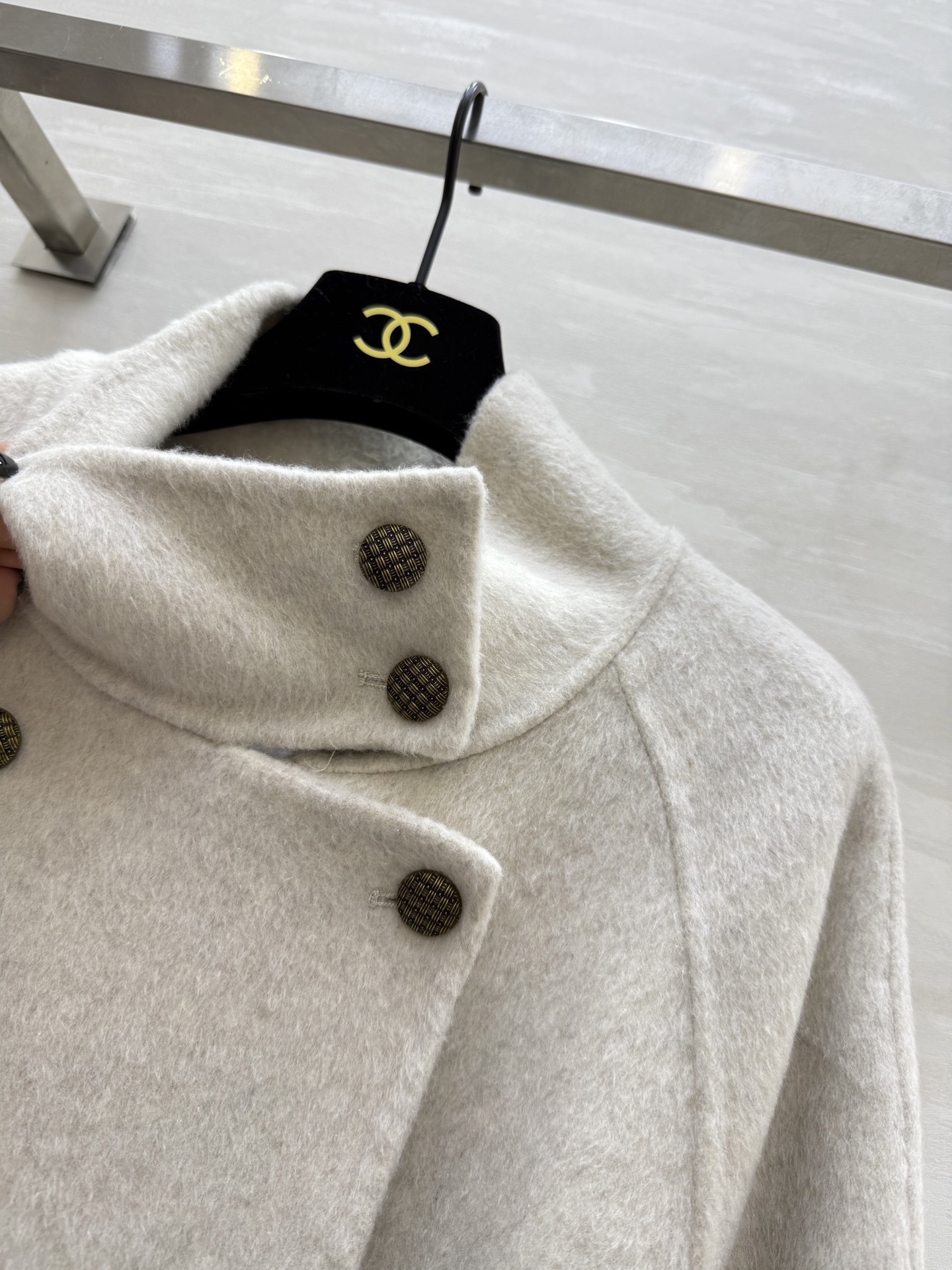 #Loro Pian♡🉐️389‼️‼️‼️阿尔巴卡羊驼毛双面呢大衣外套 高品质定制 现货首发size：