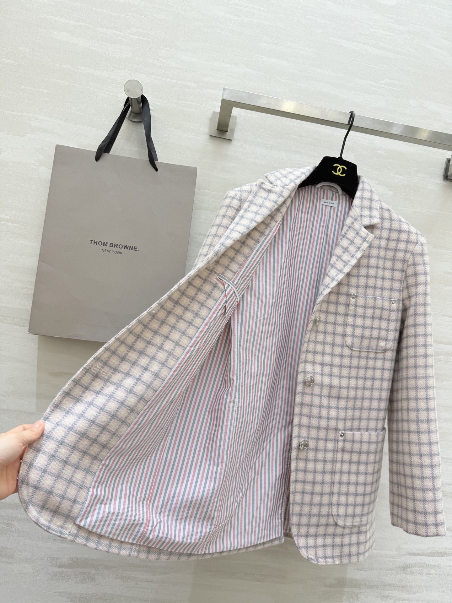 #ThomBrown♡²⁶新款 财阀千金 西装外套 高品质定制 现货首发size：S/M/L（s码胸围：