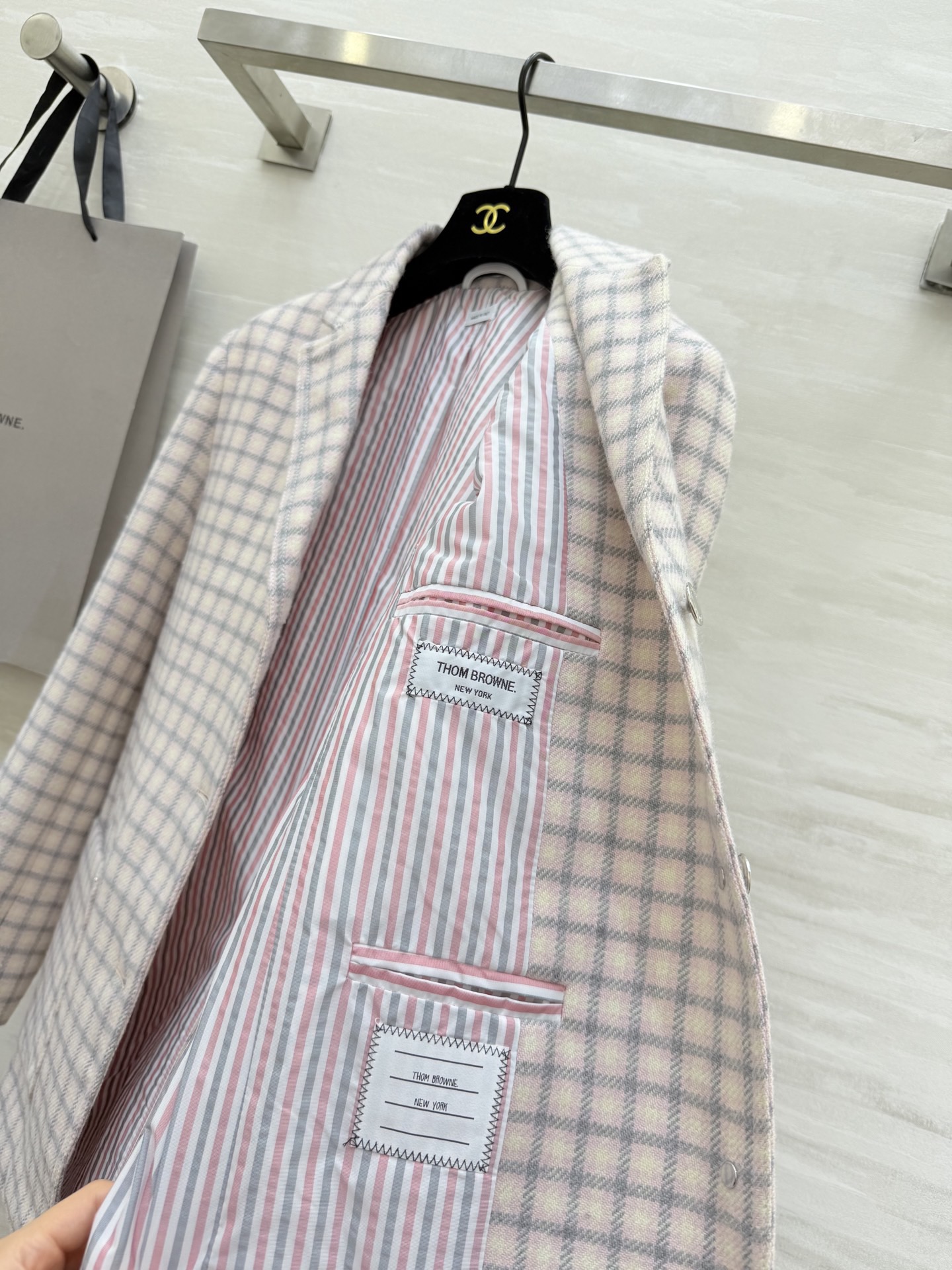 #ThomBrown♡²⁶新款 财阀千金 西装外套 高品质定制 现货首发size：S/M/L（s码胸围：