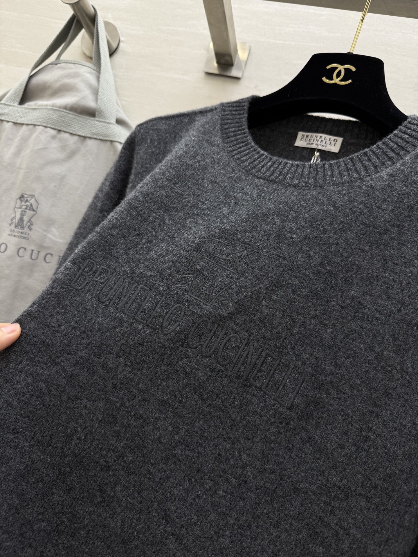 #Brunello Cucinell♡ 新贵老钱风羊毛套装 高品质定制 现货首发size：S/M/L（s