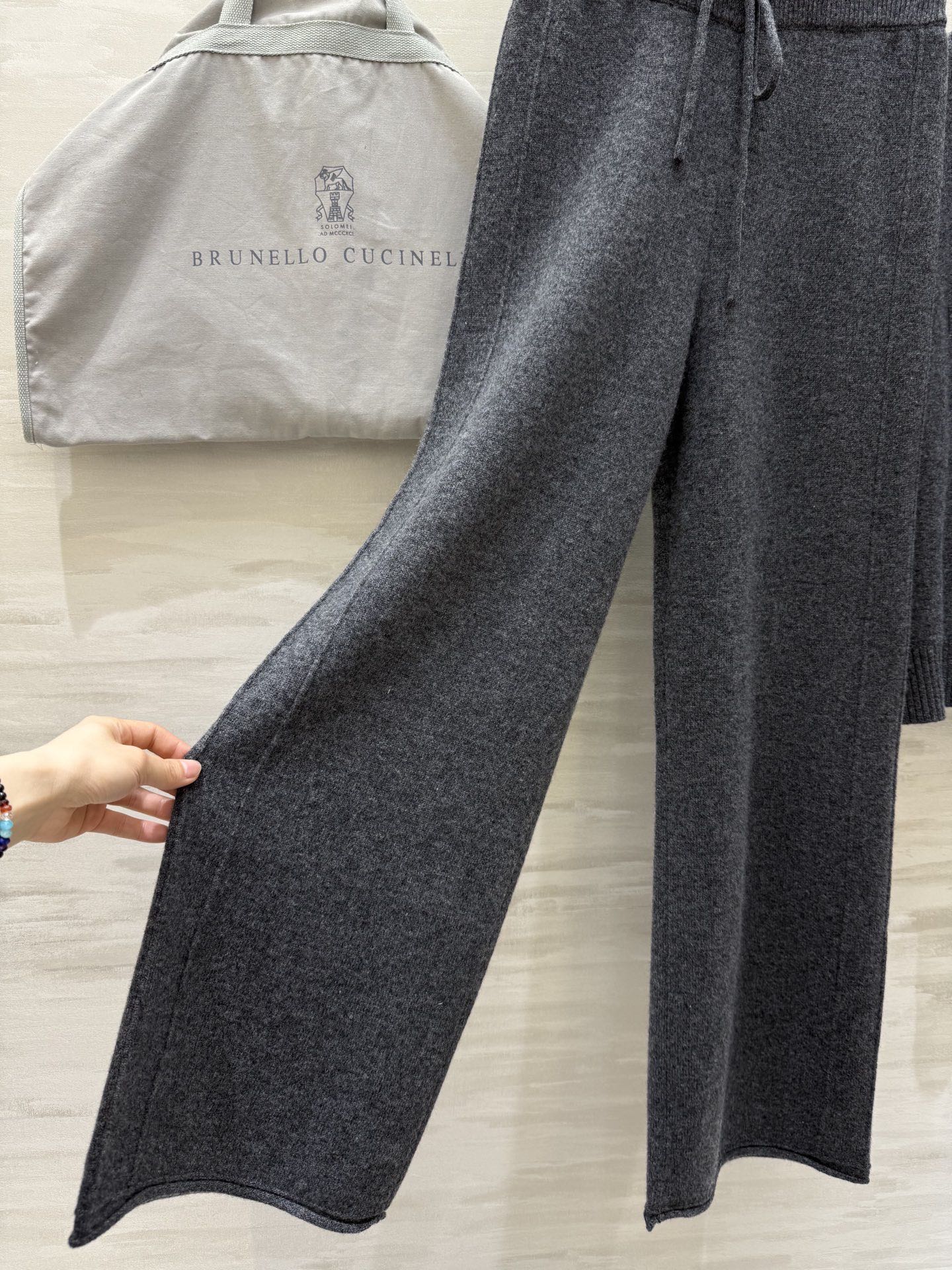 #Brunello Cucinell♡ 新贵老钱风羊毛套装 高品质定制 现货首发size：S/M/L（s