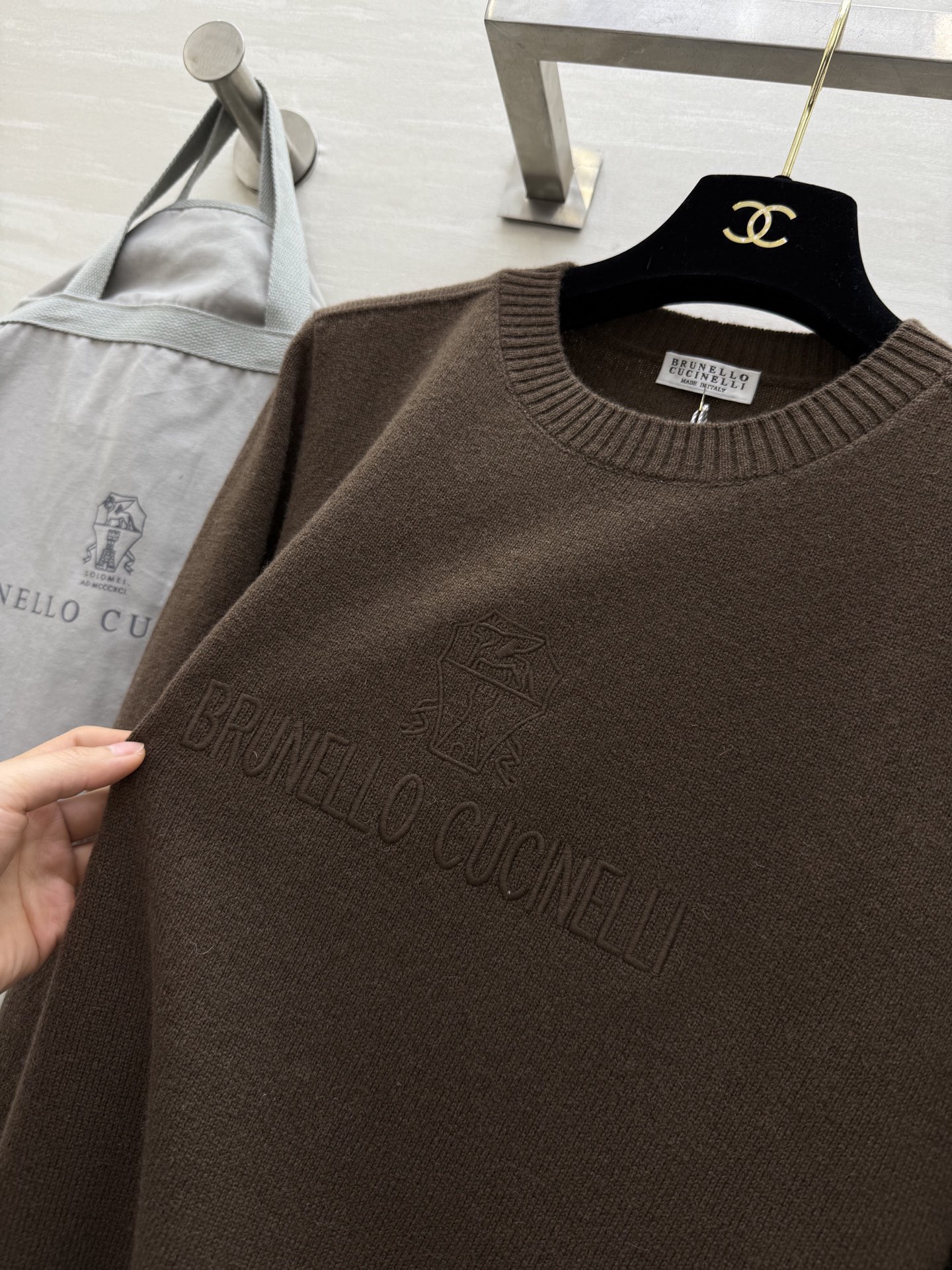 #Brunello Cucinell♡ 新贵老钱风羊毛套装 高品质定制 现货首发size：S/M/L（s