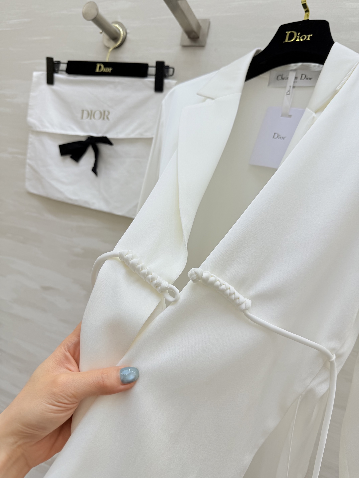 #DIO♡²⁶早春新款 新中式真丝西装外套 高品质定制 现货首发size：S/M/L/XL（s码肩宽：3