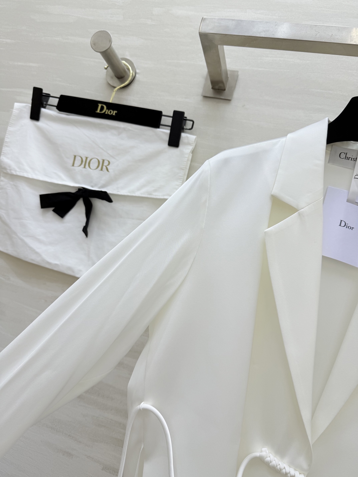 #DIO♡²⁶早春新款 新中式真丝西装外套 高品质定制 现货首发size：S/M/L/XL（s码肩宽：3