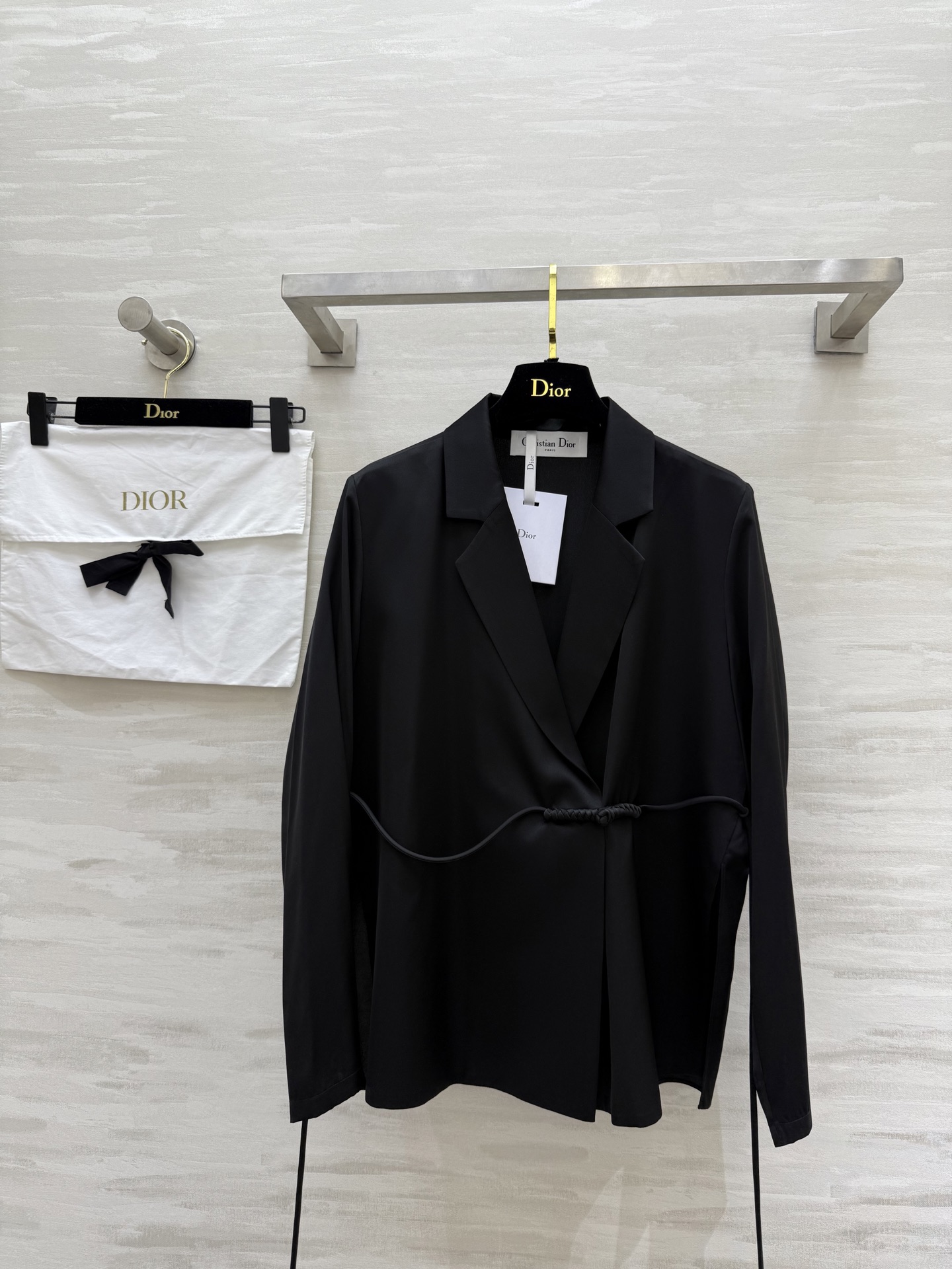 #DIO♡²⁶早春新款 新中式真丝西装外套 高品质定制 现货首发size：S/M/L/XL（s码肩宽：3