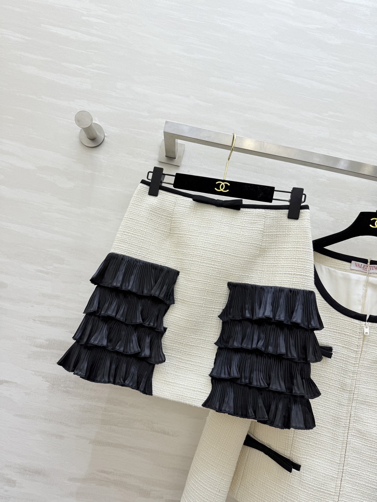 Valentin♡²⁶新款 编织花呢系列 高品质定制 现货首发size：S/M/L（s码胸围：88，衣长