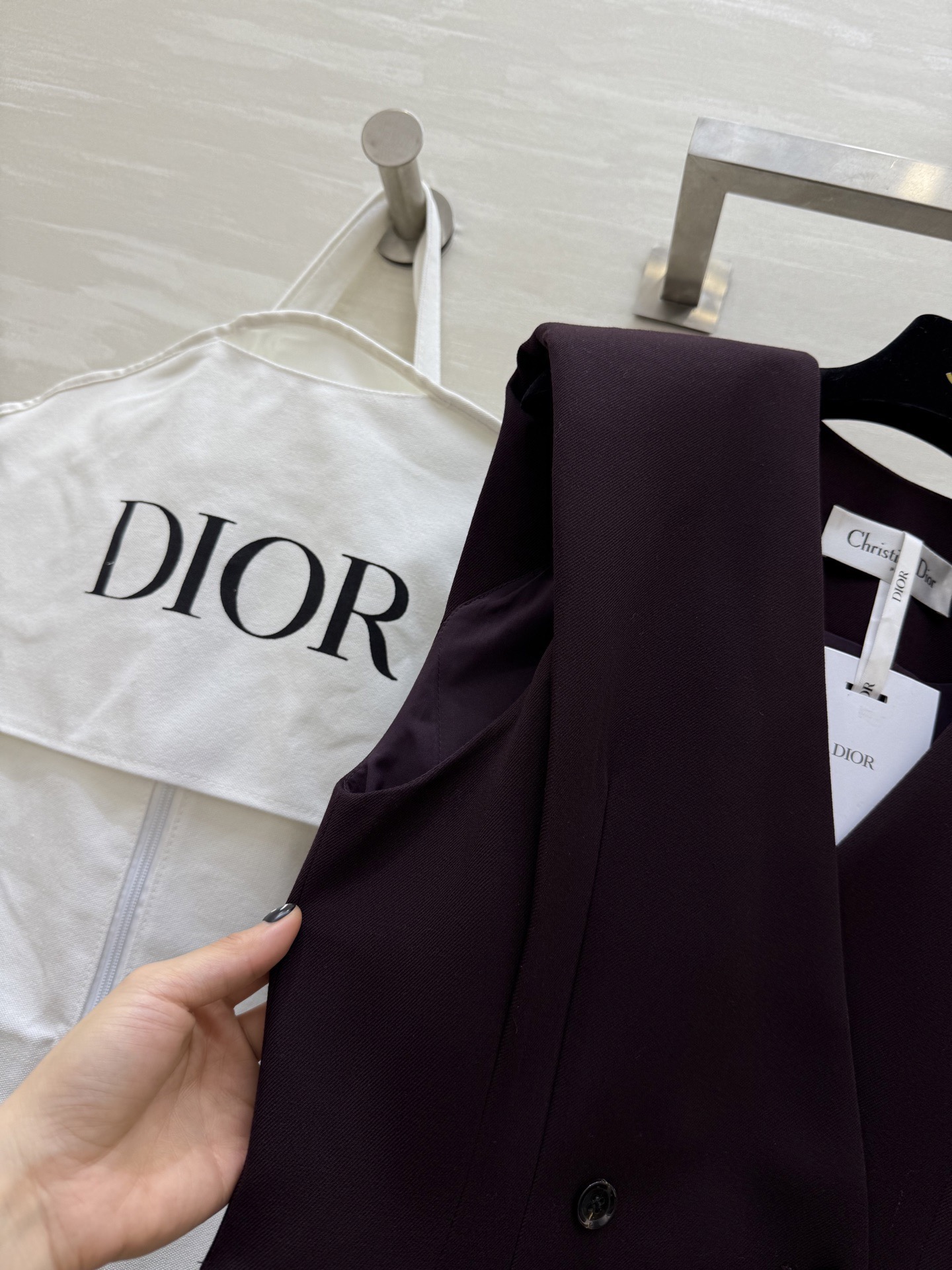 #DIO♡²⁶新款 马甲套装裙 优雅高级 高品质定制 现货首发size：S/M/L/XL（s码胸围：86