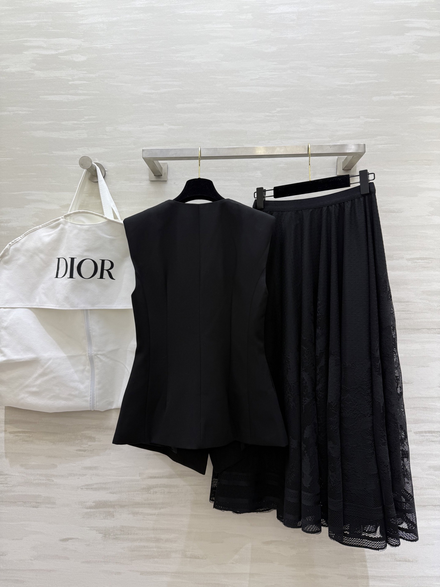 #DIO♡²⁶新款 马甲套装裙 优雅高级 高品质定制 现货首发size：S/M/L/XL（s码胸围：86