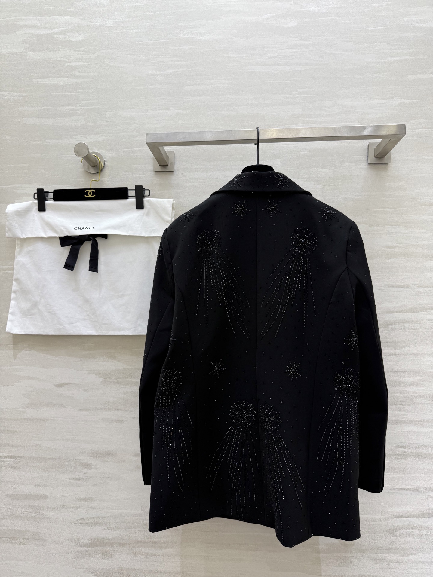 #Chane♡²⁶新款 满天星西装外套 高品质定制 现货首发size：S/M/L/XL（M码肩宽：42，