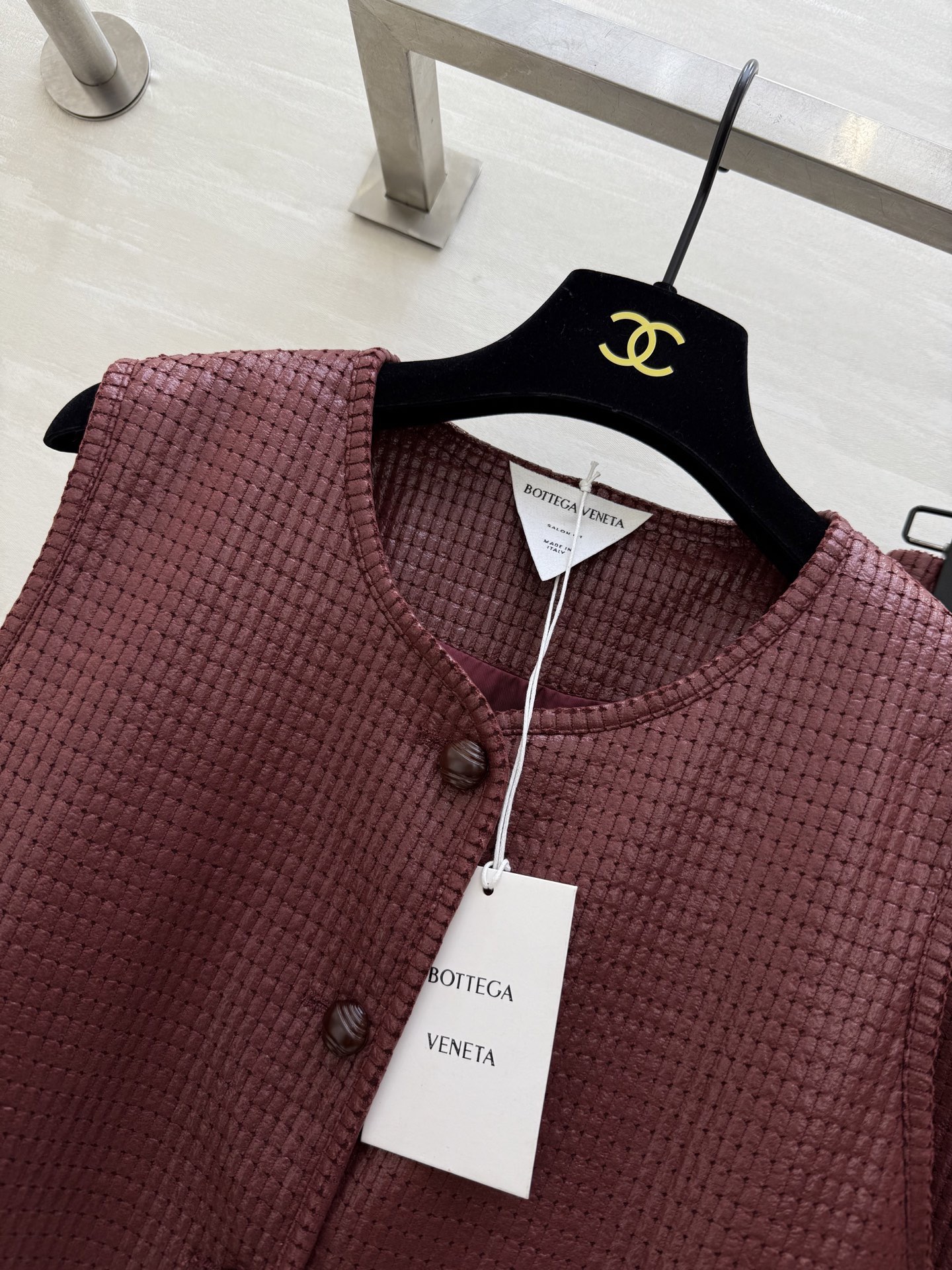 #Bv²⁶早春新款 编织马甲套装 高品质定制 size：S/M/L/XL（s码胸围：94，衣长：50-6