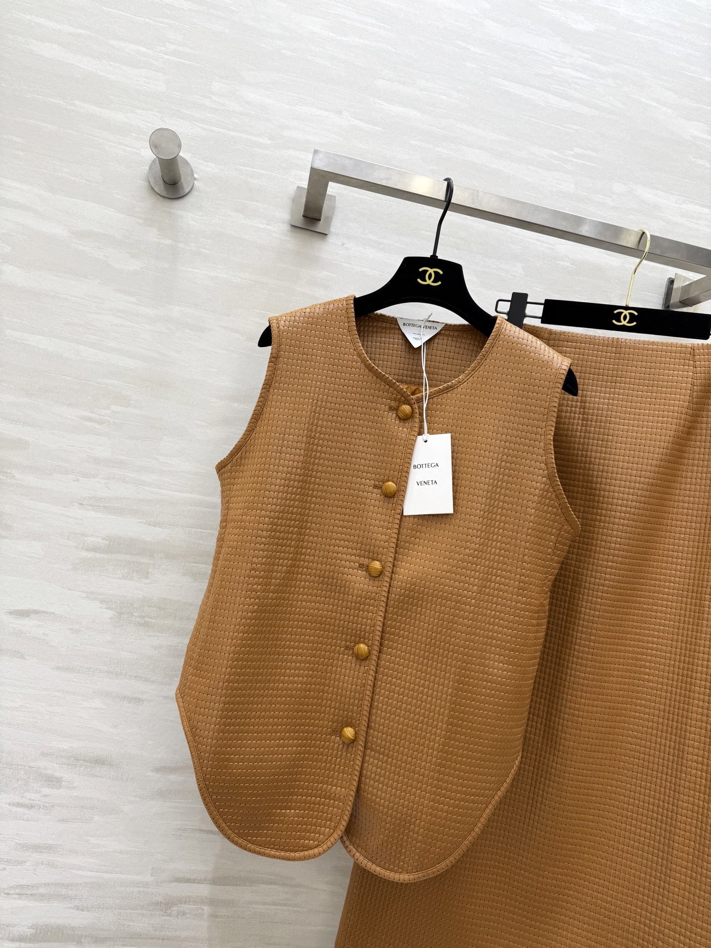 #Bv²⁶早春新款 编织马甲套装 高品质定制 size：S/M/L/XL（s码胸围：94，衣长：50-6