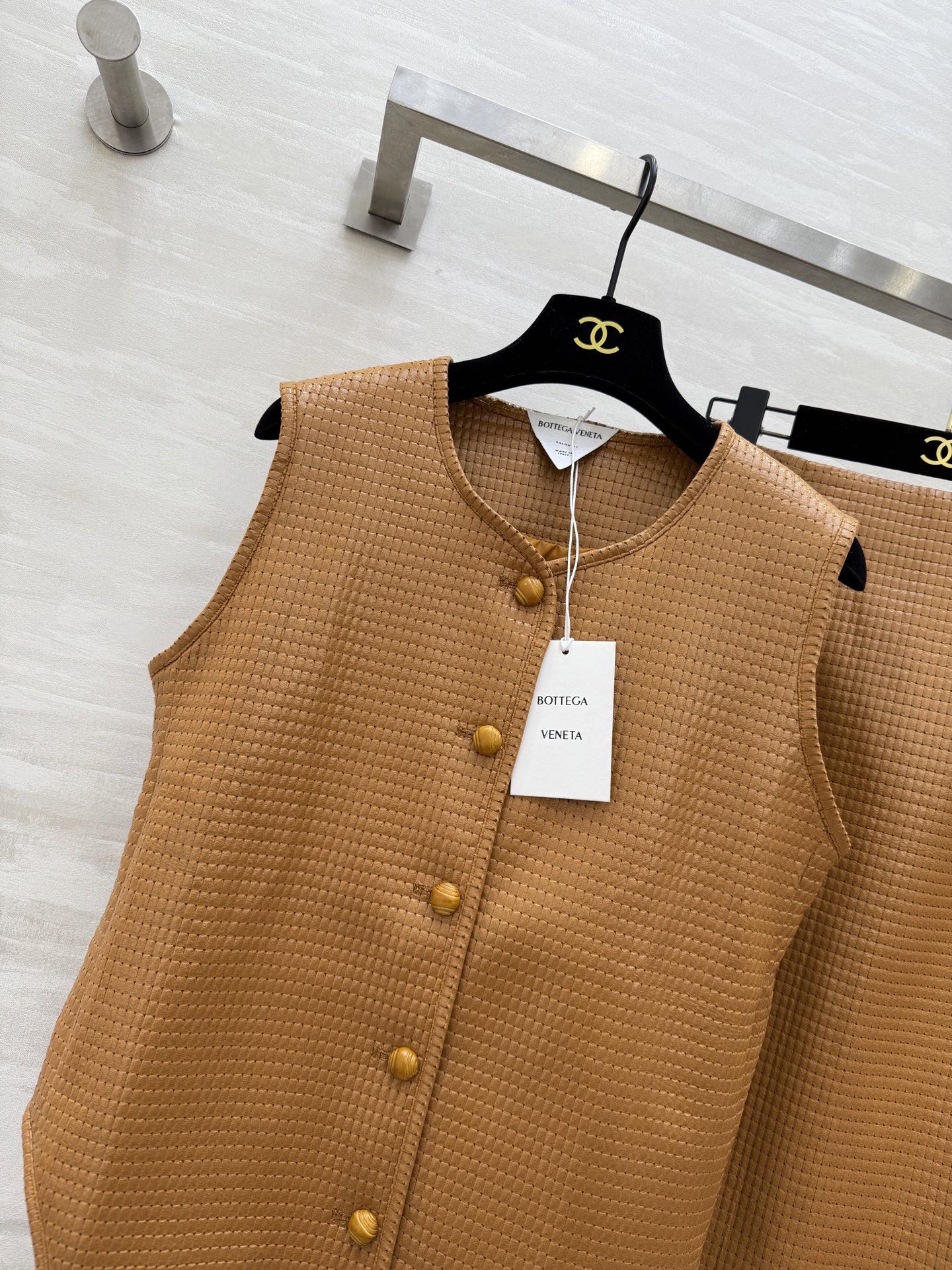 #Bv²⁶早春新款 编织马甲套装 高品质定制 size：S/M/L/XL（s码胸围：94，衣长：50-6