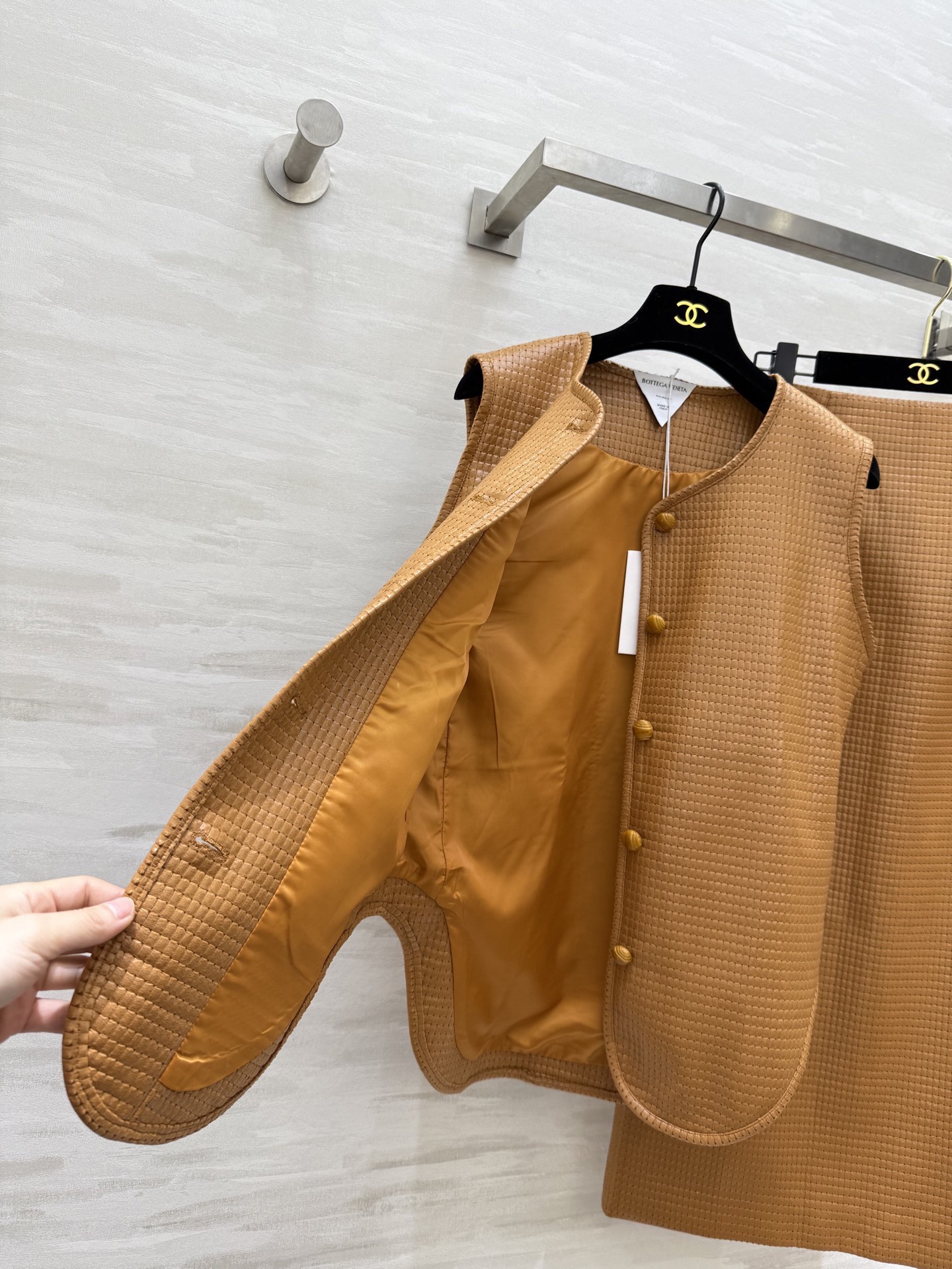 #Bv²⁶早春新款 编织马甲套装 高品质定制 size：S/M/L/XL（s码胸围：94，衣长：50-6