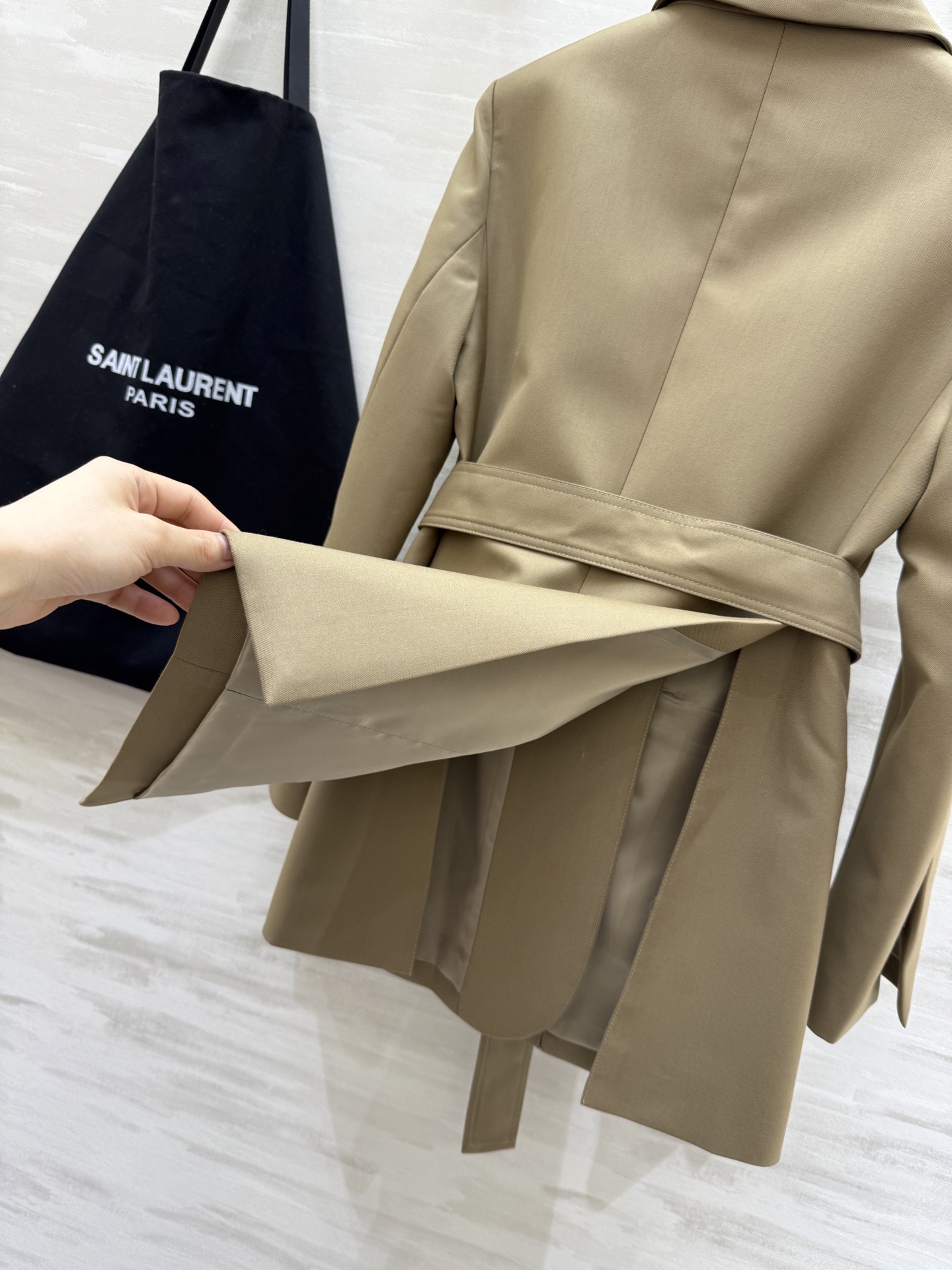 #ysl²⁶新款 羊毛西装外套 高品质定制 现货首发size：S/M/L/XL（s码肩宽：38，胸围：9