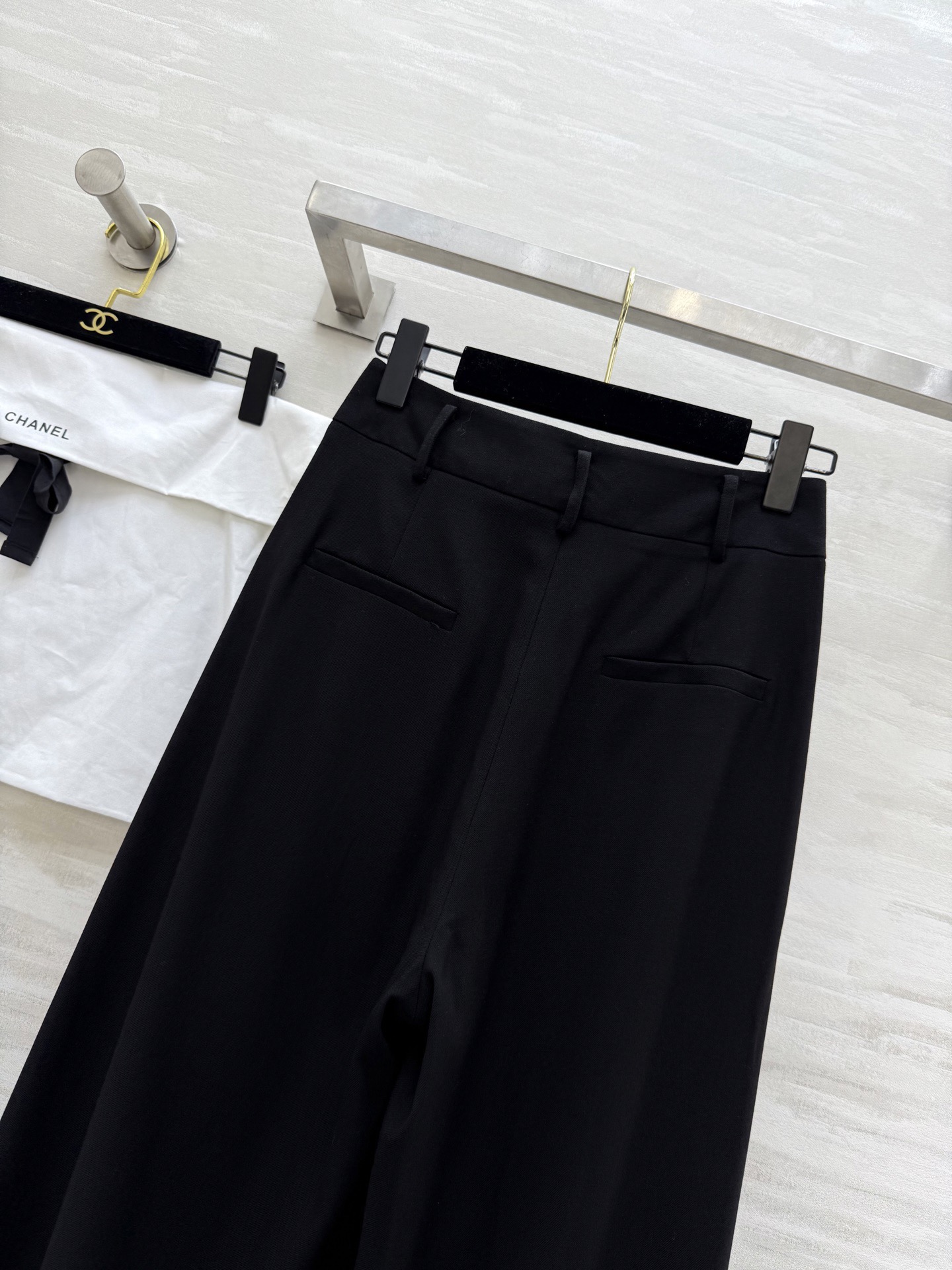 #Chane♡无敌爆品 万年长青款 直筒大摆长裤 裤型非常正 超级时髦高级显瘦 客户🔟拿🔟补 超级百搭单