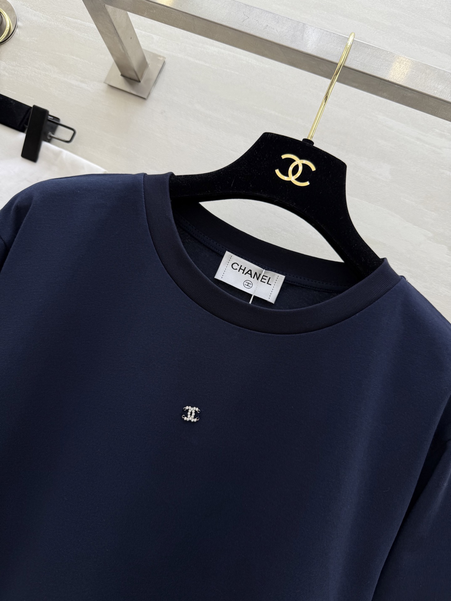 #Chane♡²⁶新款 长袖上衣 四季🉑️穿 定制纯棉面料 宽松Os版型 高品质定制 现货首发size：