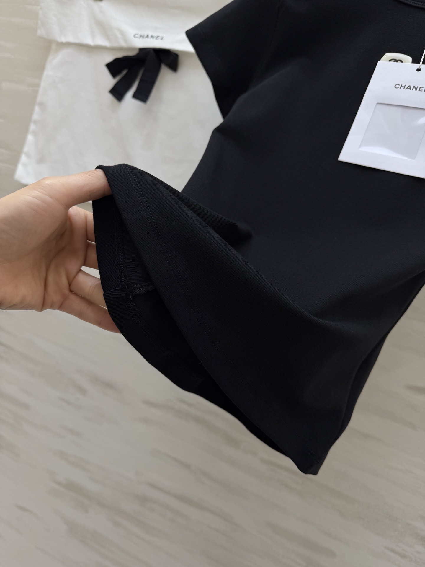 #Chane♡²⁶中古系列 短袖T恤 高品质定制 现货首发size：36/38/40（）