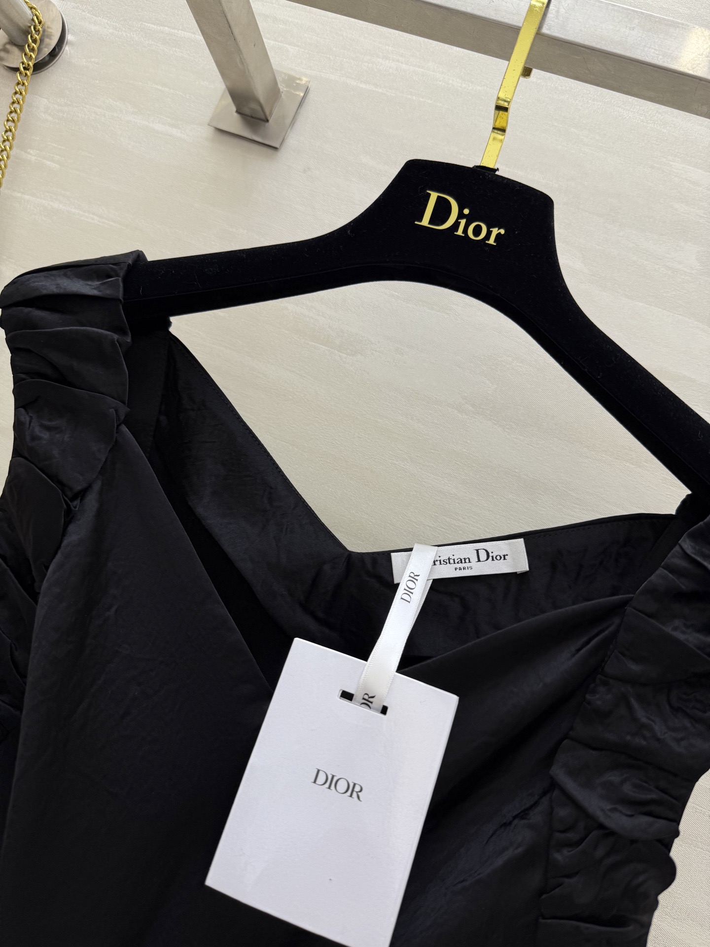 #DIO♡新款 醋酸连衣裙 立体收腰剪裁上身显瘦大气 定制醋酸面料奢华高级 高品质定制 现货首发size