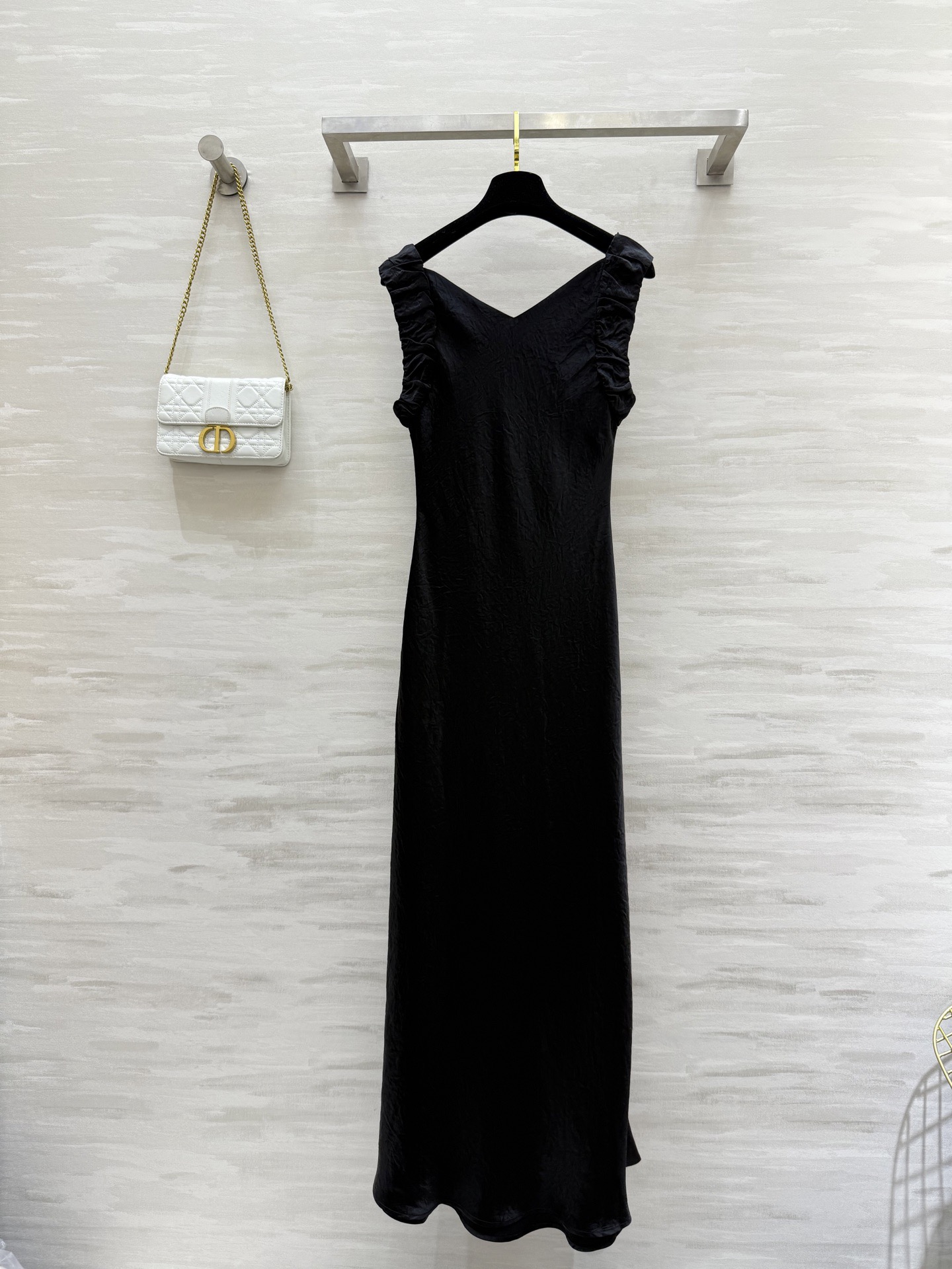 #DIO♡新款 醋酸连衣裙 立体收腰剪裁上身显瘦大气 定制醋酸面料奢华高级 高品质定制 现货首发size