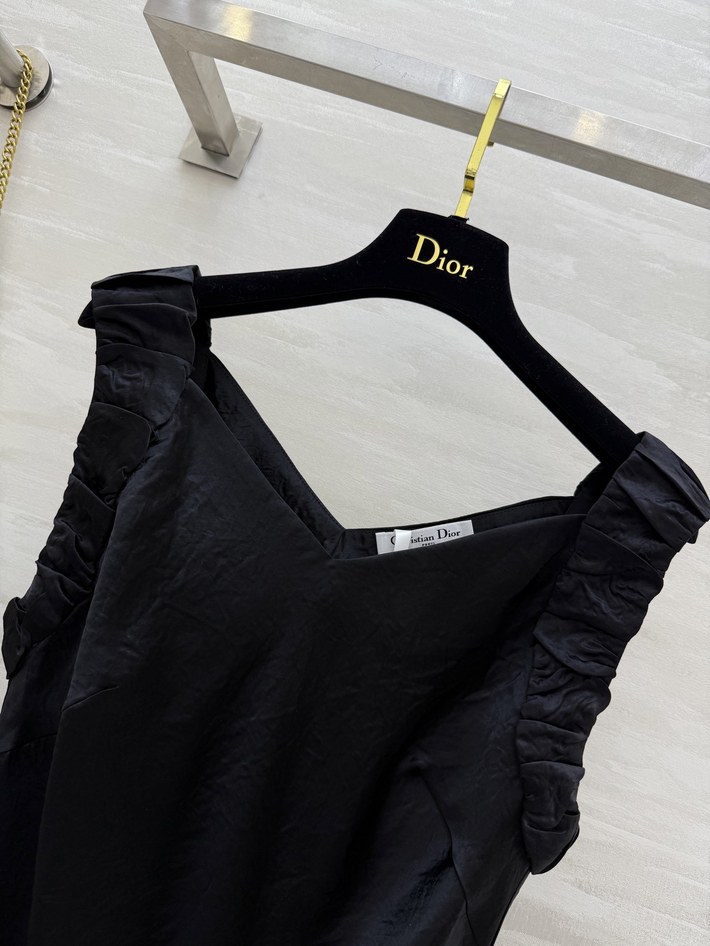 #DIO♡新款 醋酸连衣裙 立体收腰剪裁上身显瘦大气 定制醋酸面料奢华高级 高品质定制 现货首发size