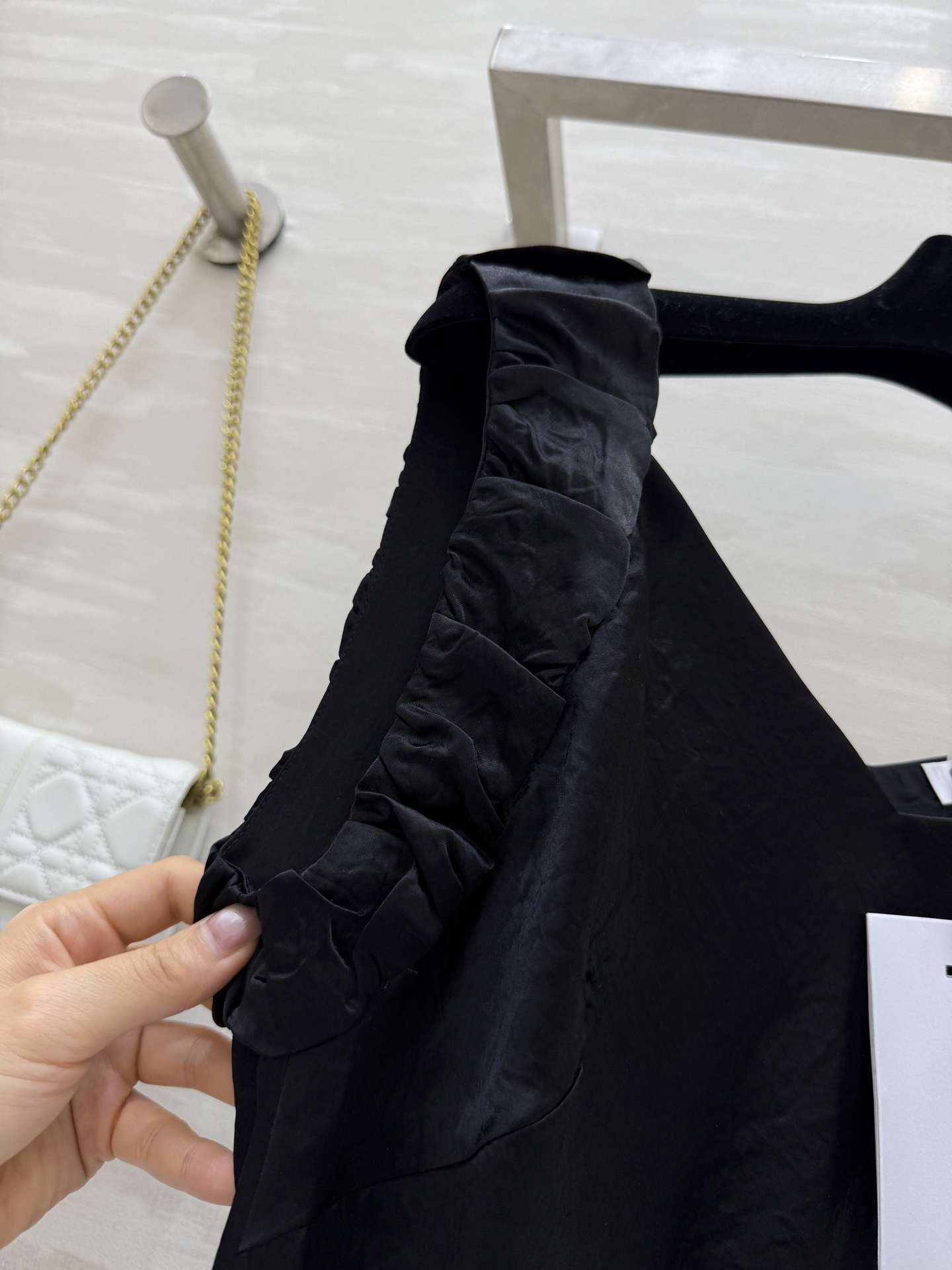 #DIO♡新款 醋酸连衣裙 立体收腰剪裁上身显瘦大气 定制醋酸面料奢华高级 高品质定制 现货首发size