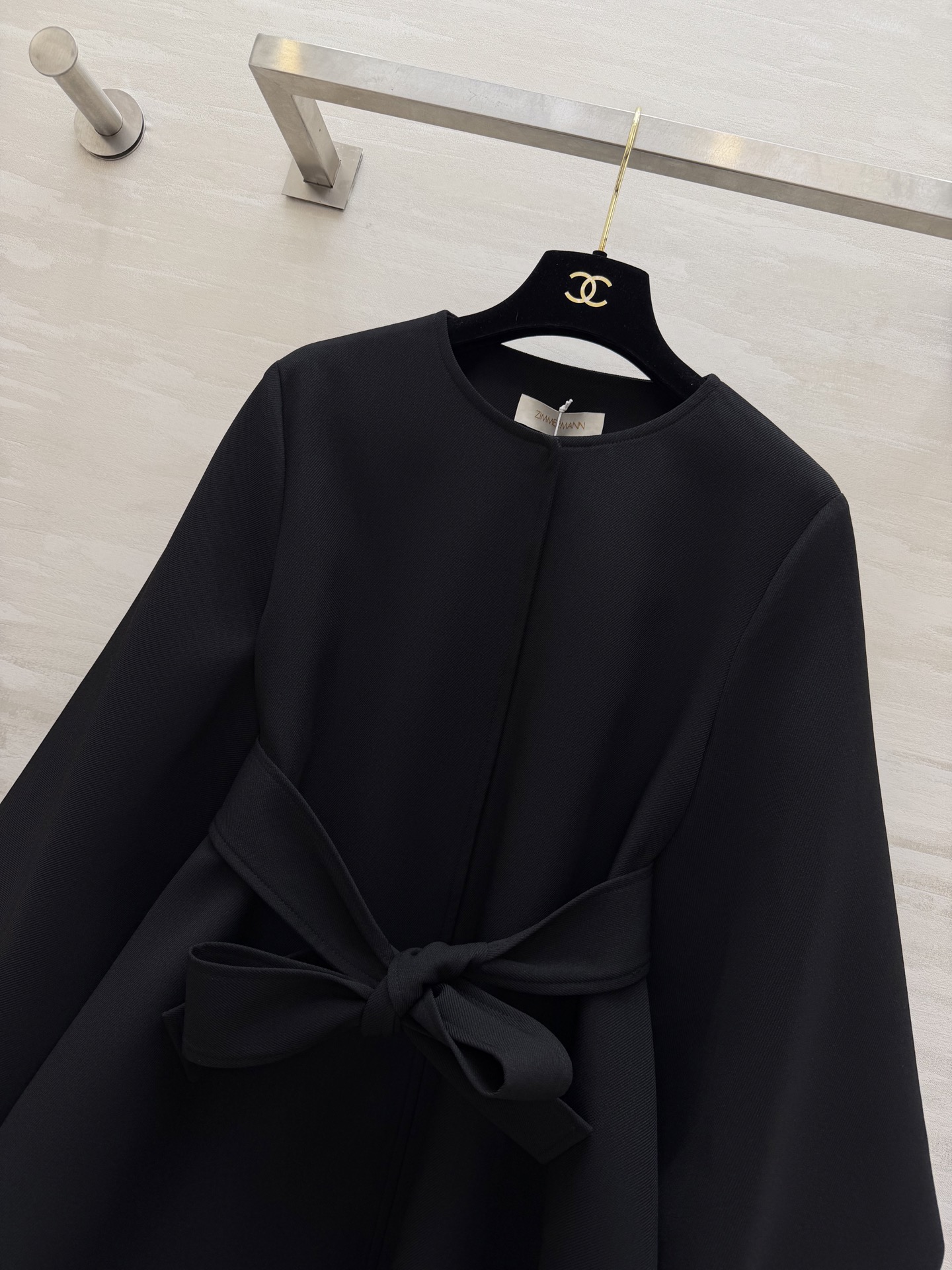 #ZIMMERMAN♡²⁶春夏新款 灯笼袖收腰外套 温柔到骨子里的氛围感外套✨极简圆领+利落剪裁 自带高