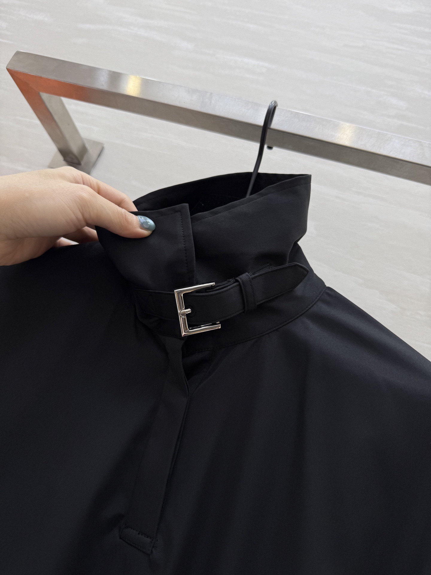 #Herme♡新款 丝绸棉衬衣裙 高品质定制 现货首发size：S/M/L（s码肩宽：50，胸围：104