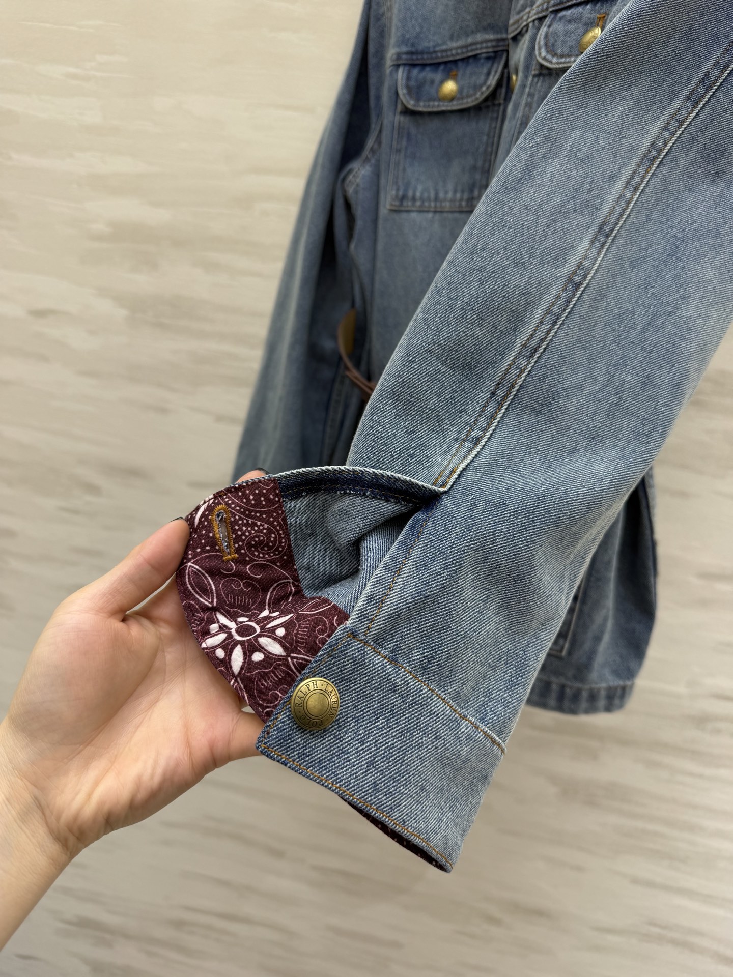 POLO Ralph Lauren²⁶新款牛仔外套 做旧水洗蓝自带复古滤镜 多口袋+金属扣细节拉满 再定