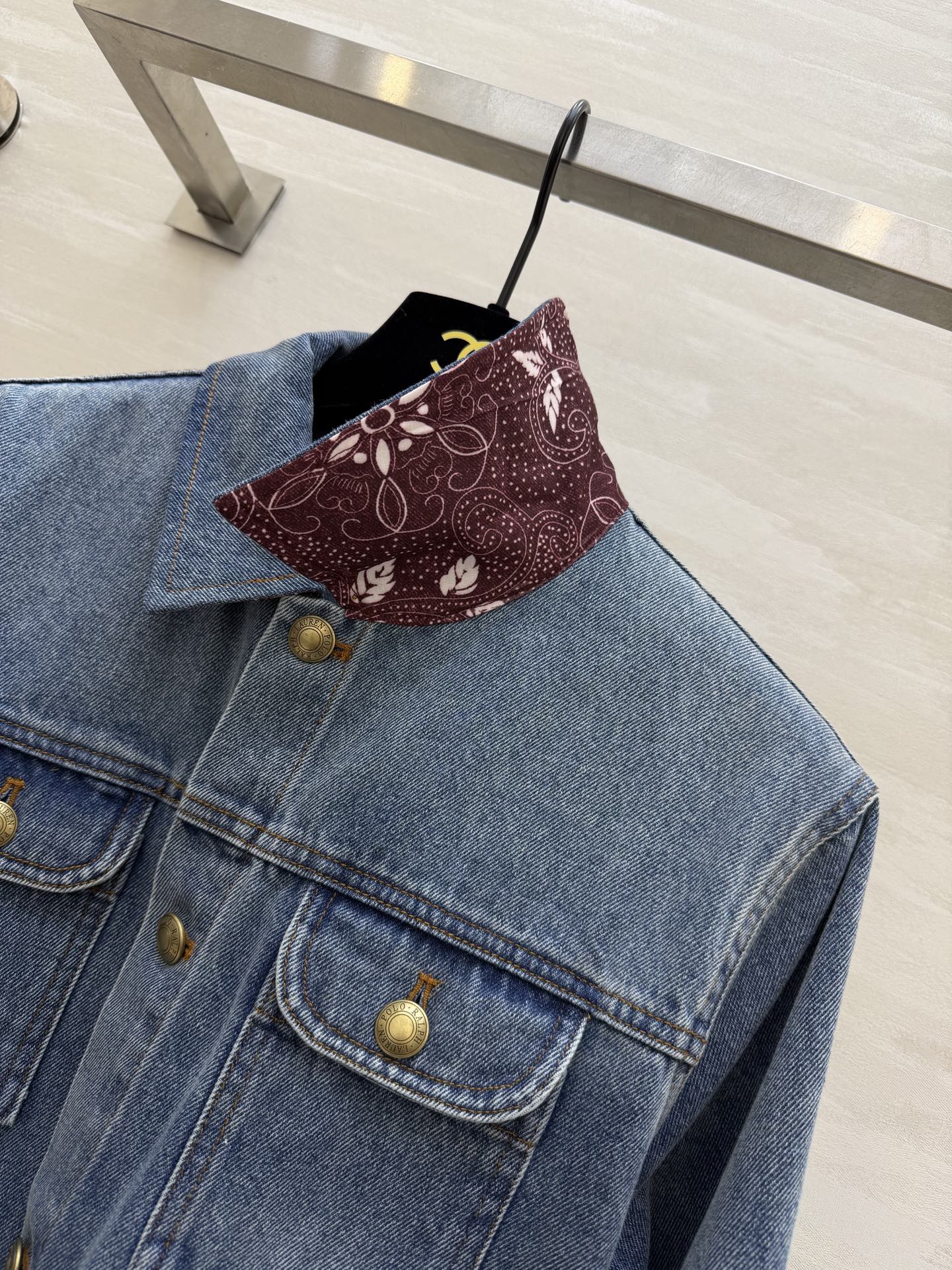 POLO Ralph Lauren²⁶新款牛仔外套 做旧水洗蓝自带复古滤镜 多口袋+金属扣细节拉满 再定