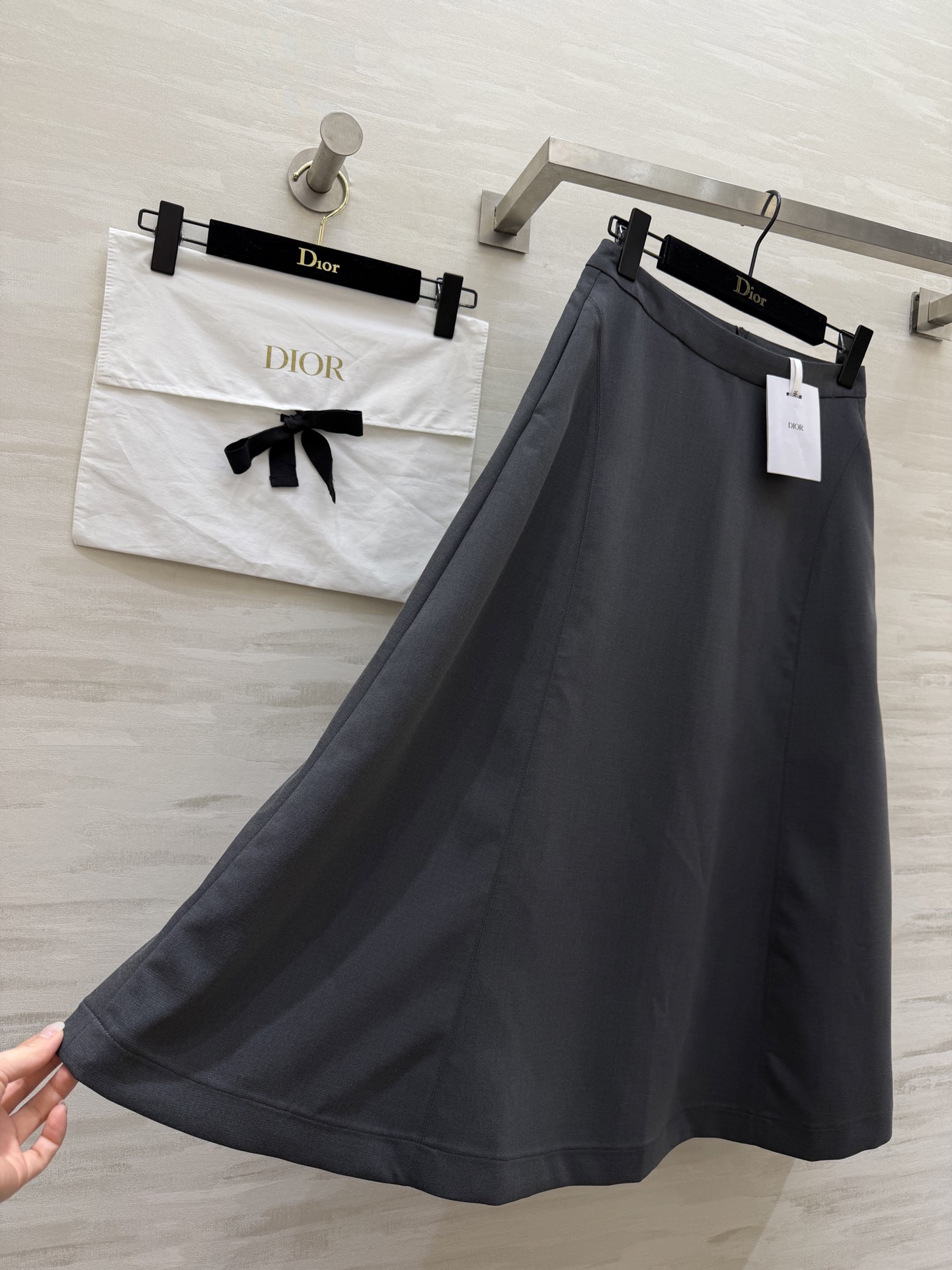 #DIO♡²⁶新款赫本风半身裙 优雅大方 高品质定制 现货首发size：26/27/28/29/30（2